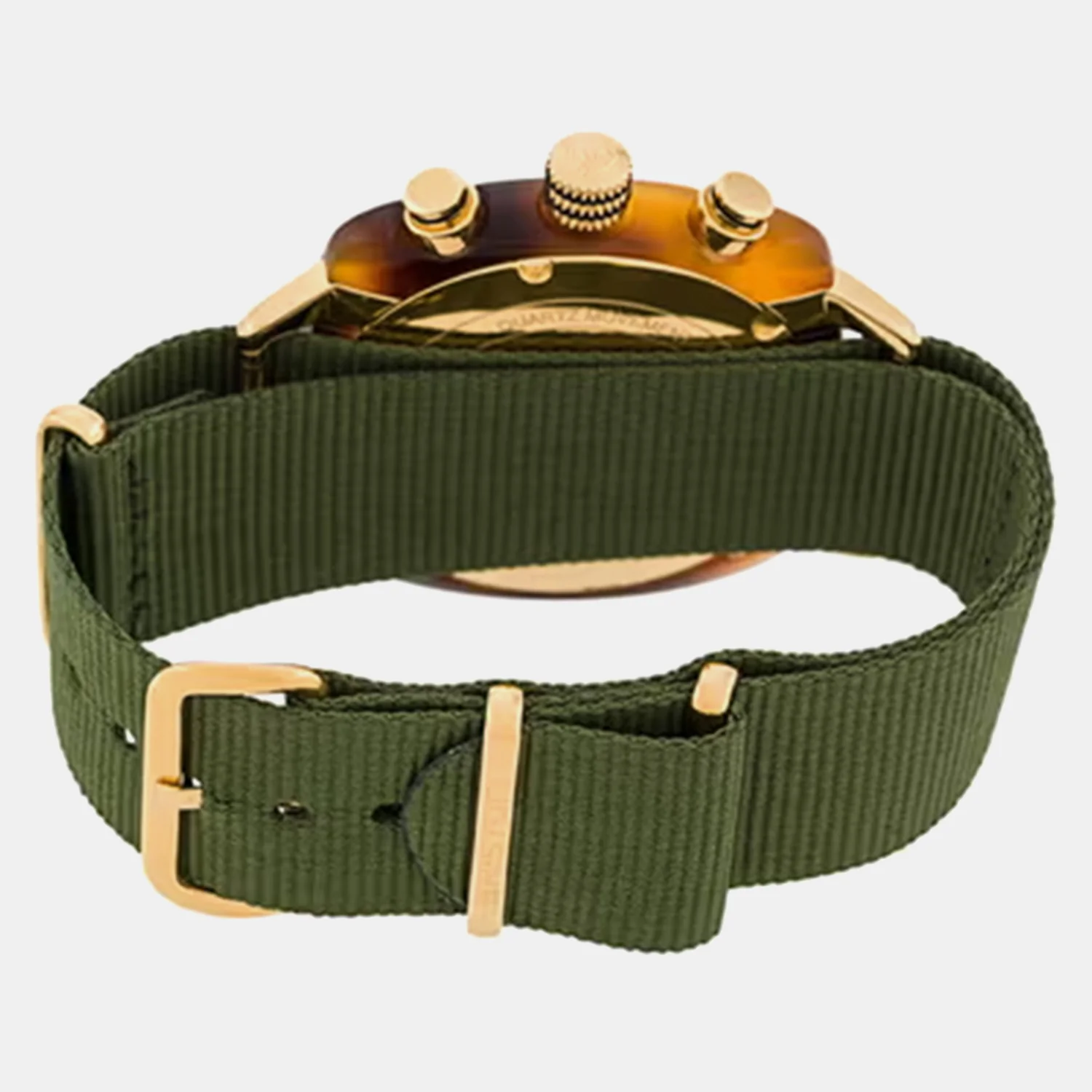 Men Quartz Green Dial Chronograph NATO Watch 19140.PYA.T.26.NOL - Image 3