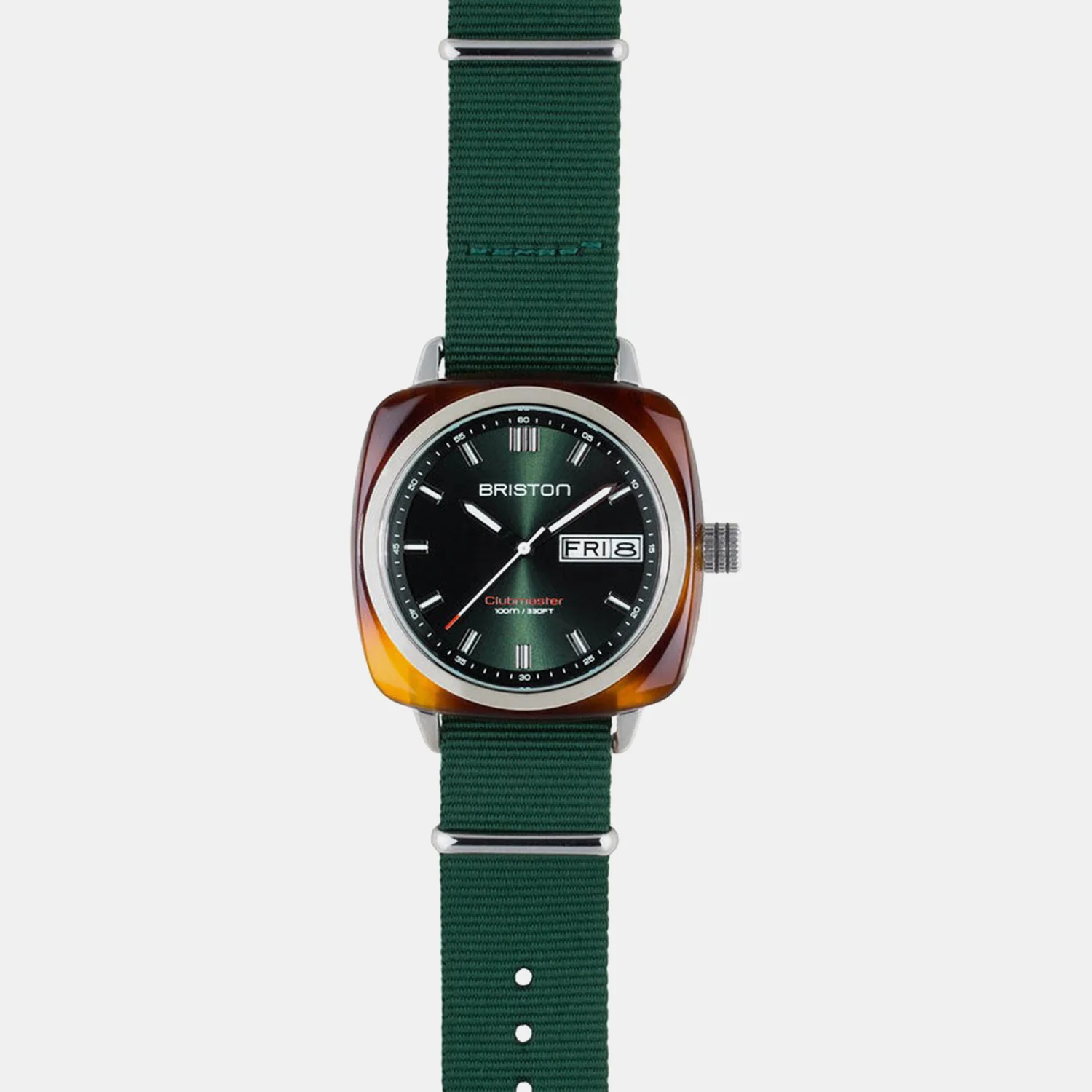 Men Quartz Green Dial Analog NATO Watch 17342.SA.TS.10.NBG - Image 2