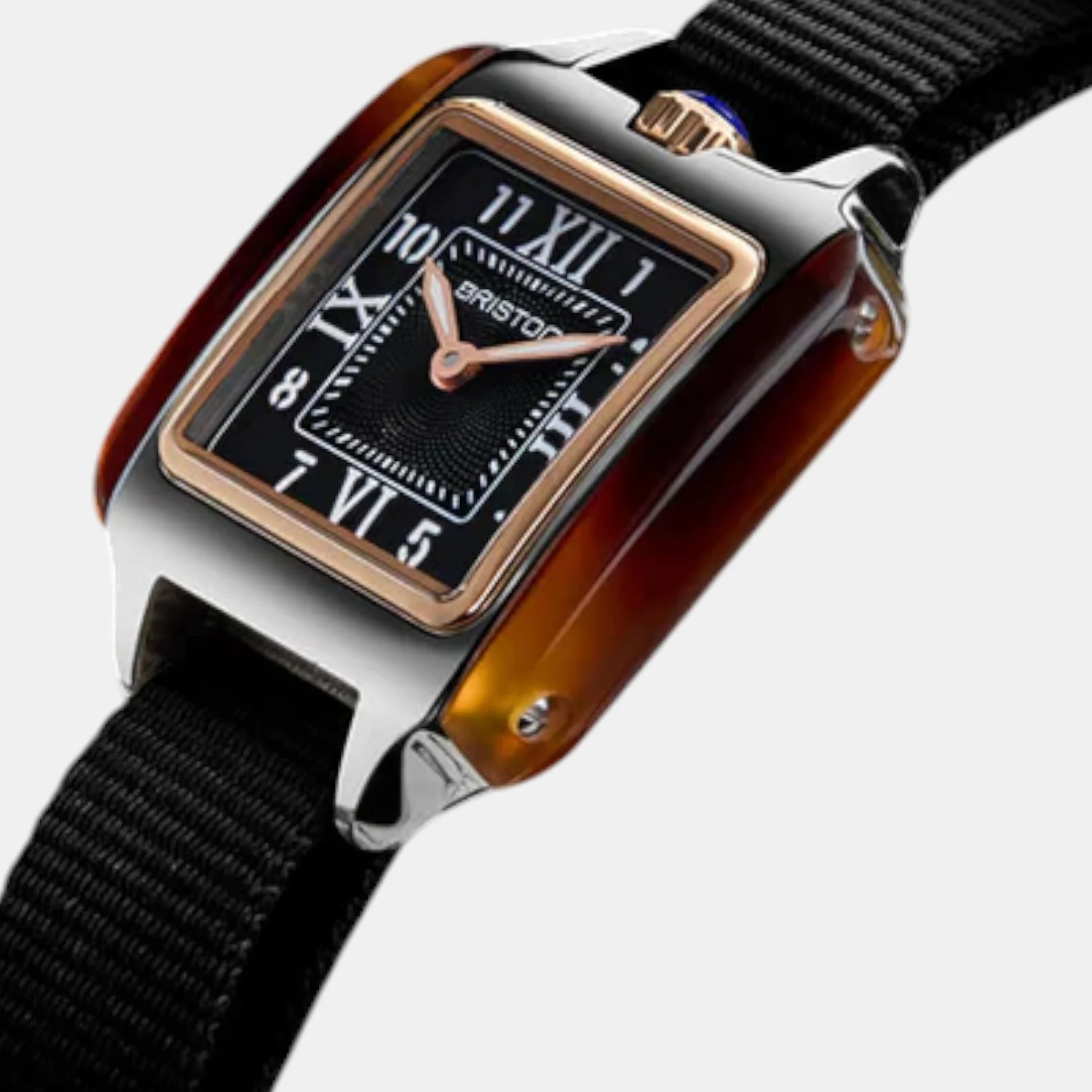 Streamliner Kennedy Women Quartz Black Dial Analog NATO Watch 252025.PRA.T.1.NB - Image 3