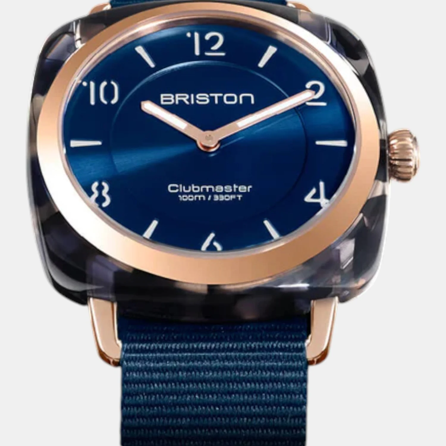 Clubmaster Chic Women Quartz Midnight Blue Dial Analog NATO Watch 21536.PRA.UB.33.NMB - Image 3