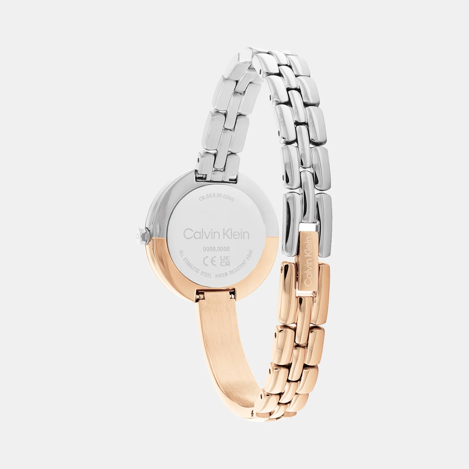 Bangled Women Quartz Silver Dial Analog Stainless Steel Watch 25200281 - Image 3