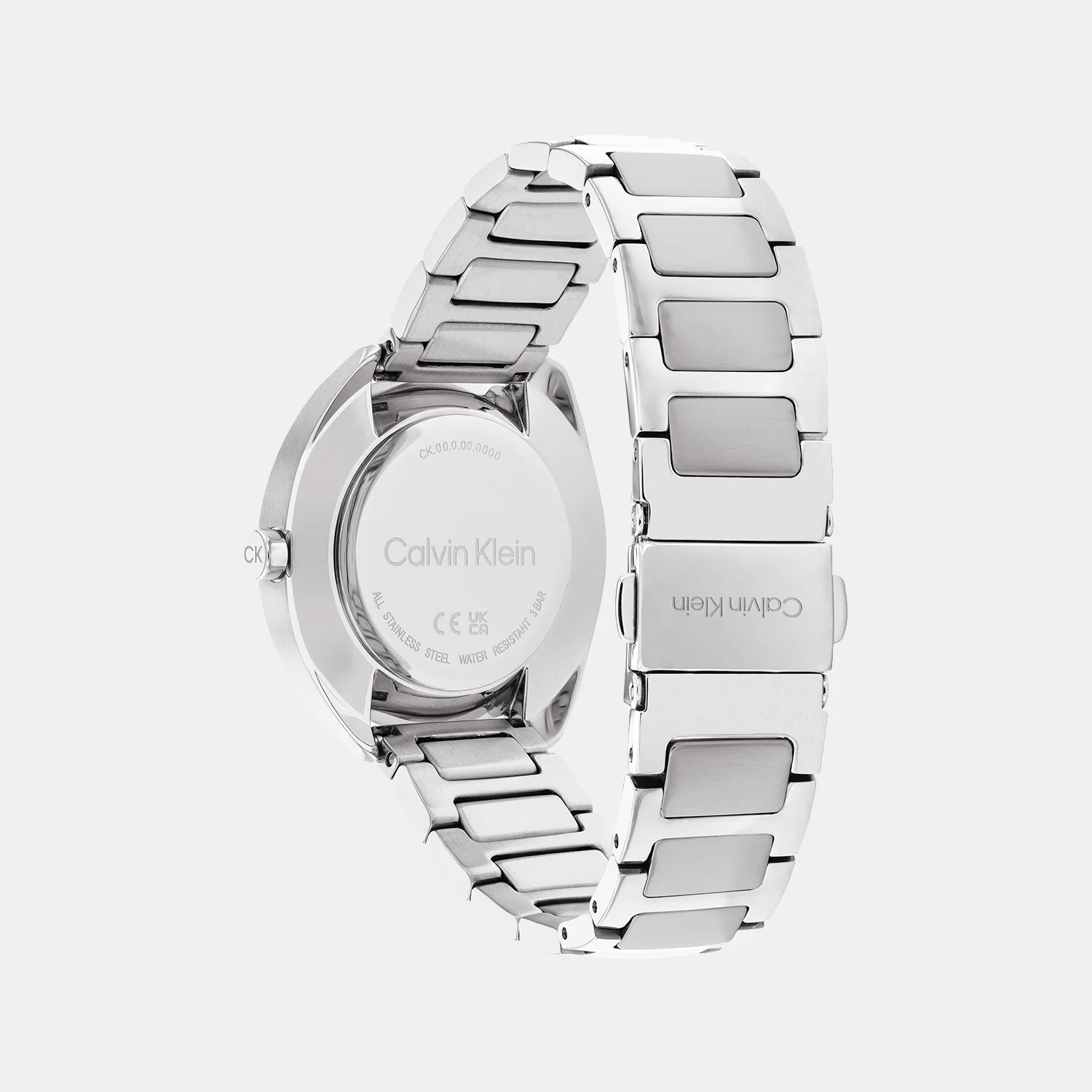 Ck Adorn Women Quartz White Dial Analog Stainless Steel Watch 25200275 - Image 3