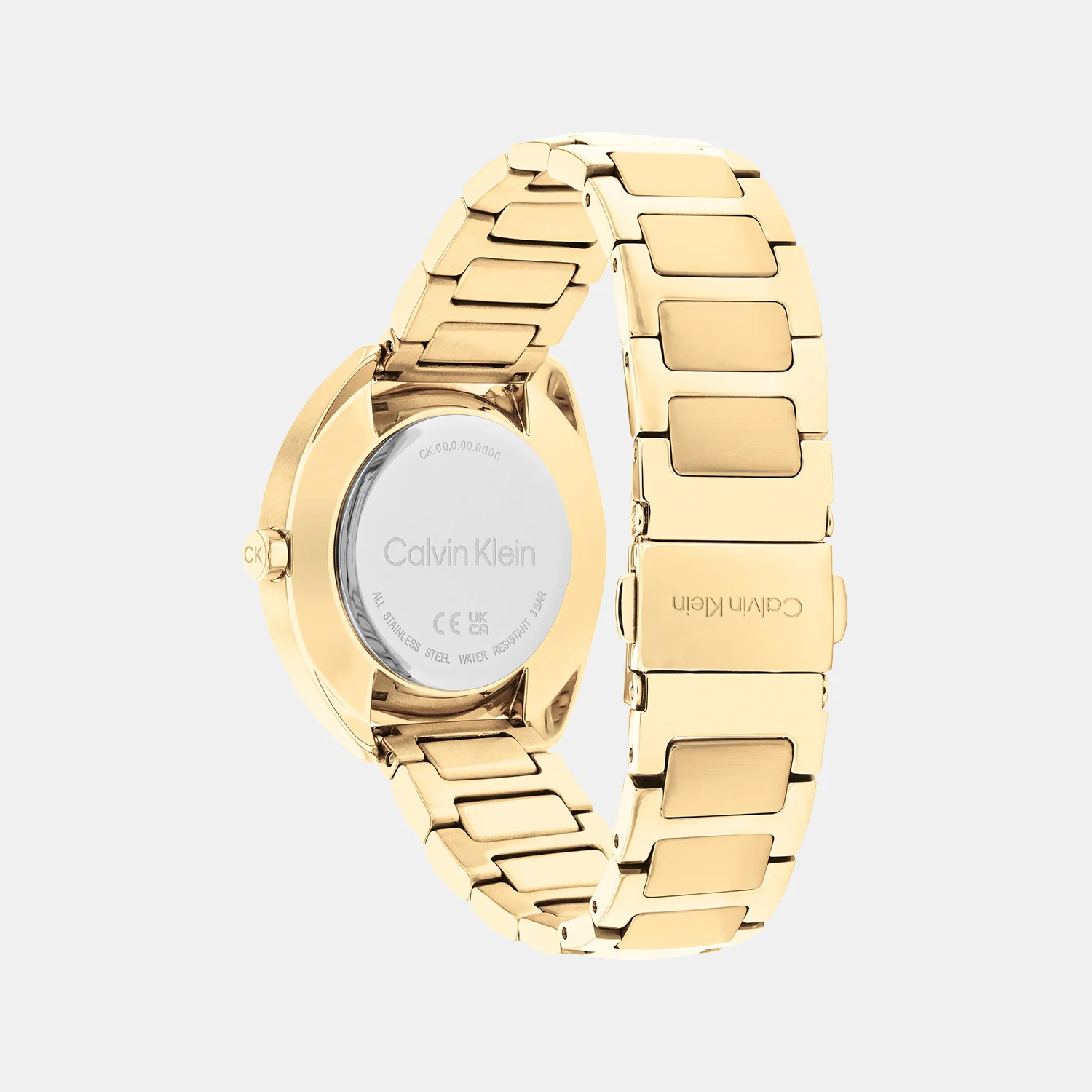 Ck Adorn Women Quartz White Dial Analog Stainless Steel Watch 25200276 - Image 3