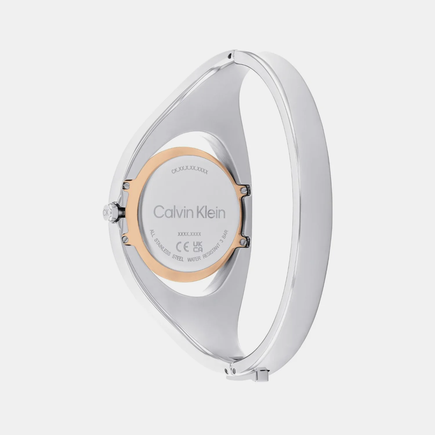 Ck Elation Women Quartz Silver Dial Analog Stainless Steel Watch 25200393 - Image 3