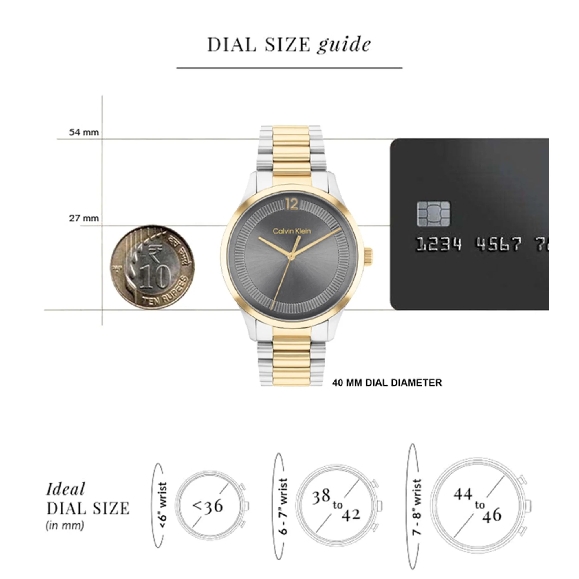 Ck Iconic Men Quartz Black Dial Analog Stainless Steel Watch 25200226 - Image 5