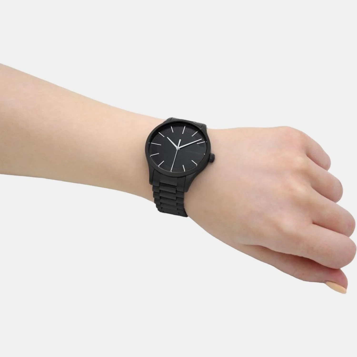Ck Iconic Unisex Quartz Black Dial Analog Stainless Steel Watch 25200040 - Image 8