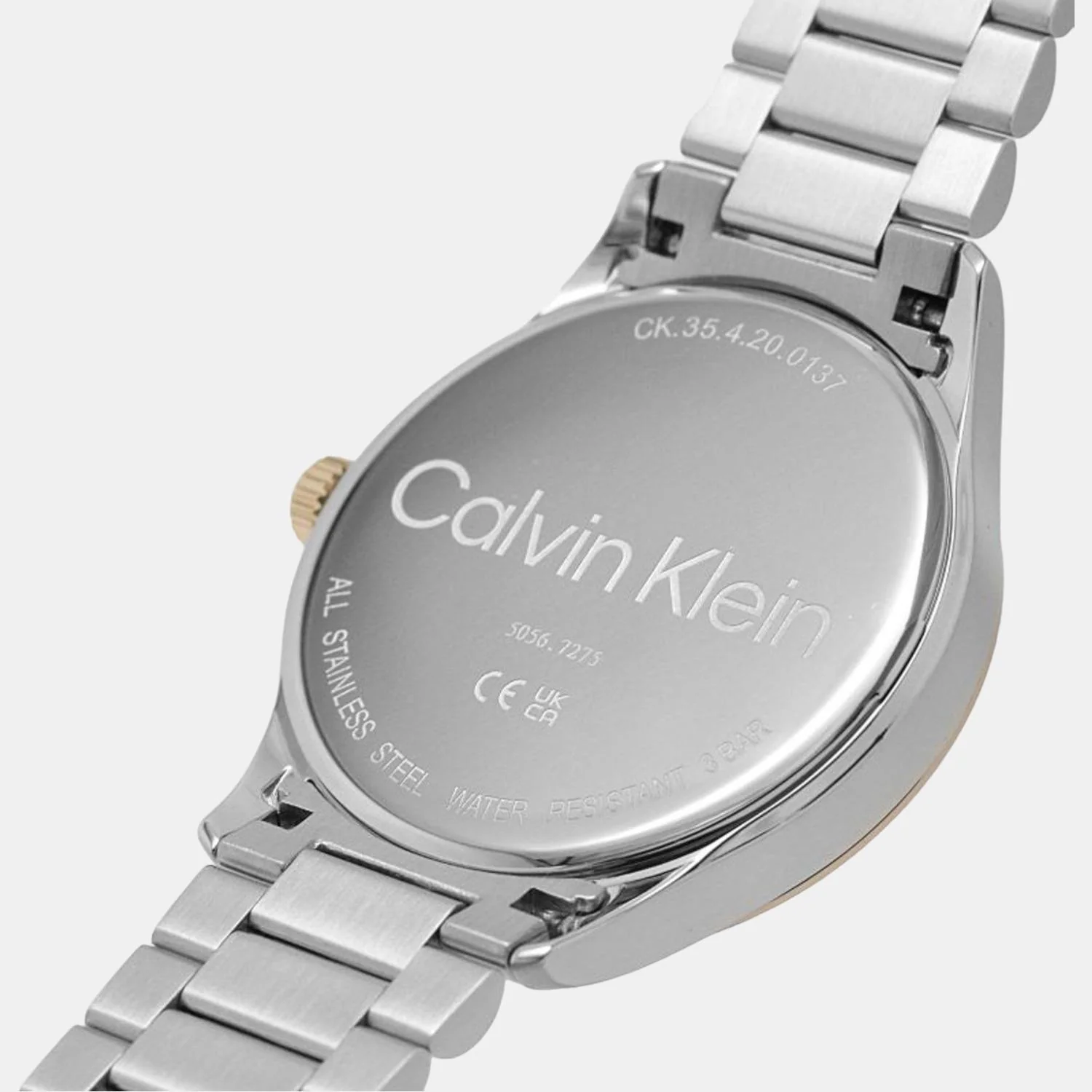 Ck Iconic Unisex Quartz Blue Dial Analog Stainless Steel Watch 25200165 - Image 8