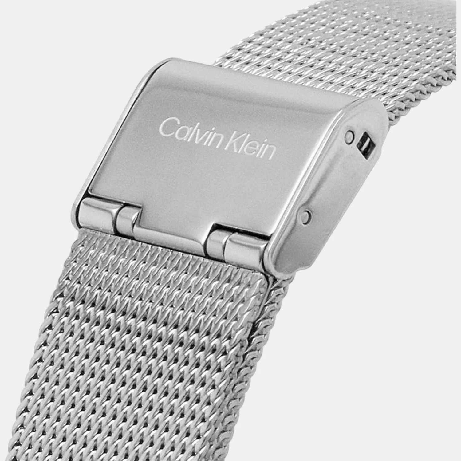 Ck Iconic Unisex Quartz Silver Dial Analog Stainless Steel Watch 25200032 - Image 6