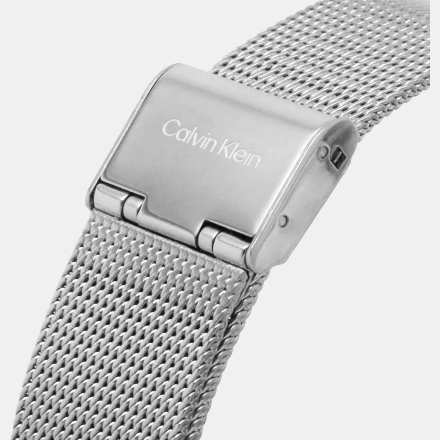 Ck Iconic Unisex Quartz Silver Dial Analog Stainless Steel Watch 25200033 - Image 4