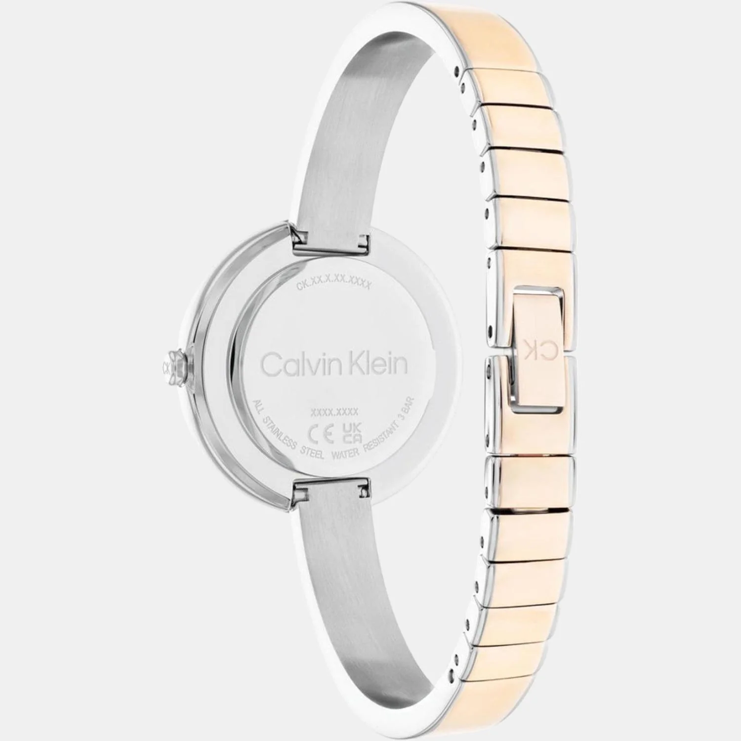 Ck Iconic Women Quartz Rose Gold Dial Analog Stainless Steel Watch 25200188 - Image 4