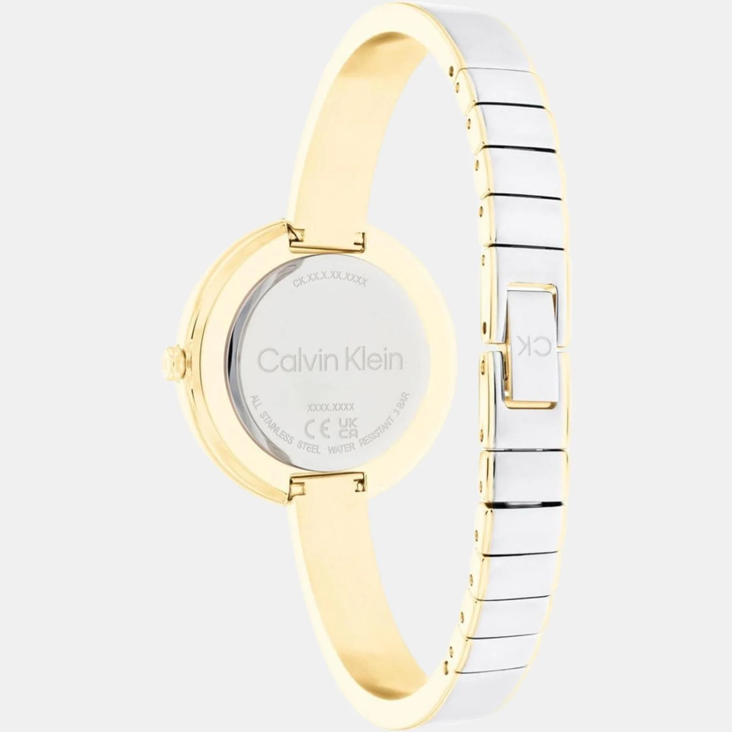 Ck Iconic Women Quartz White Dial Analog Stainless Steel Watch 25200189 - Image 3