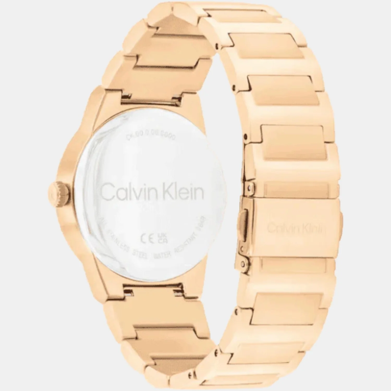 Ck Linear Elegance Women Quartz Black Dial Analog Stainless Steel Watch 25100086 - Image 3