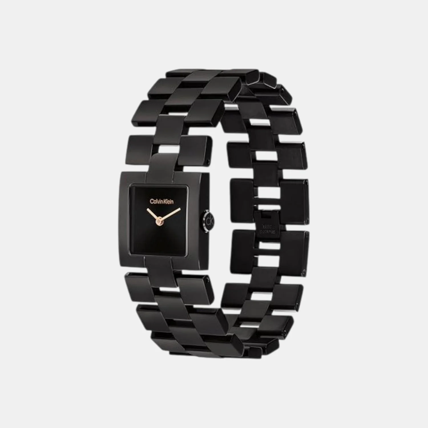 Ck Meridian Women Quartz Black Dial Analog Stainless Steel Watch 25100091 - Image 2