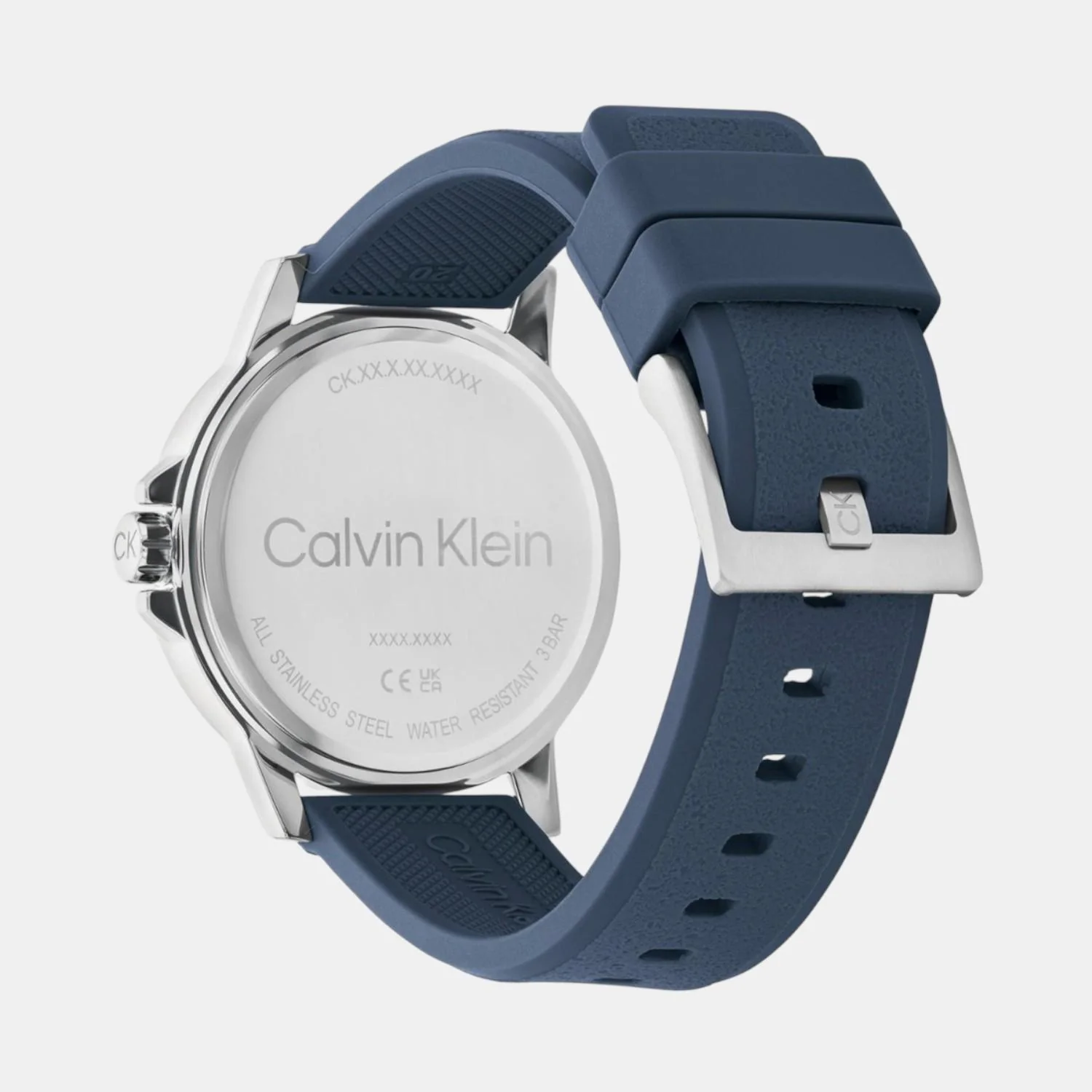 Ck Reset Men Quartz Blue Dial Analog Leather Watch 25200470 - Image 3