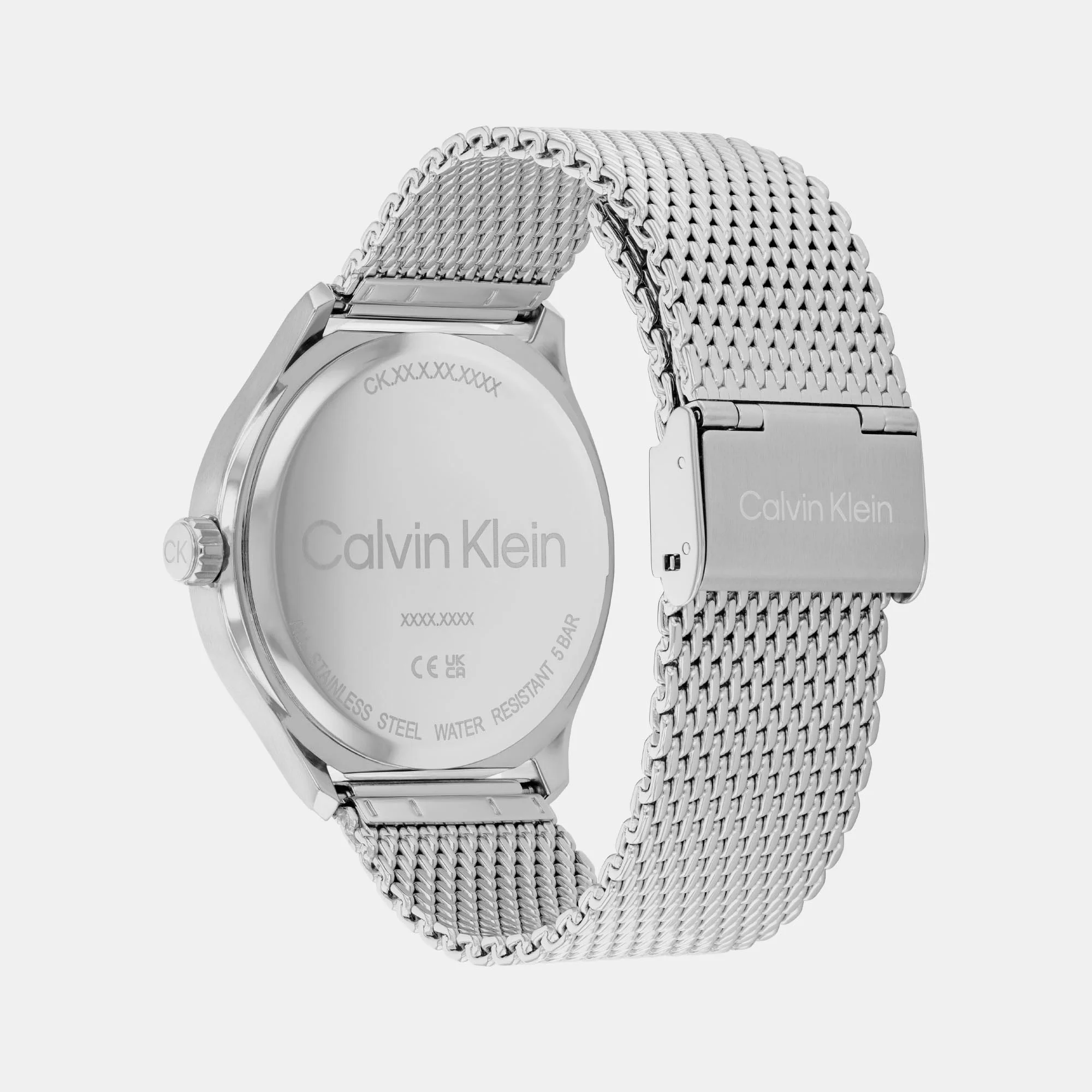Define Men Quartz Grey Dial Analog Mesh Watch 25200352 - Image 3