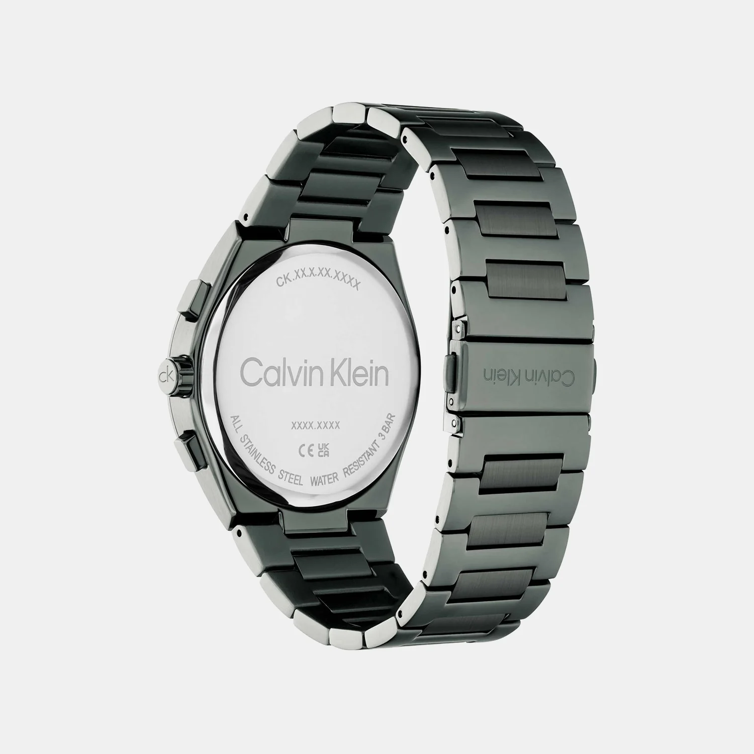 Distinguish Men Quartz Green Dial Multi-Function Stainless Steel Watch 25200535 - Image 3