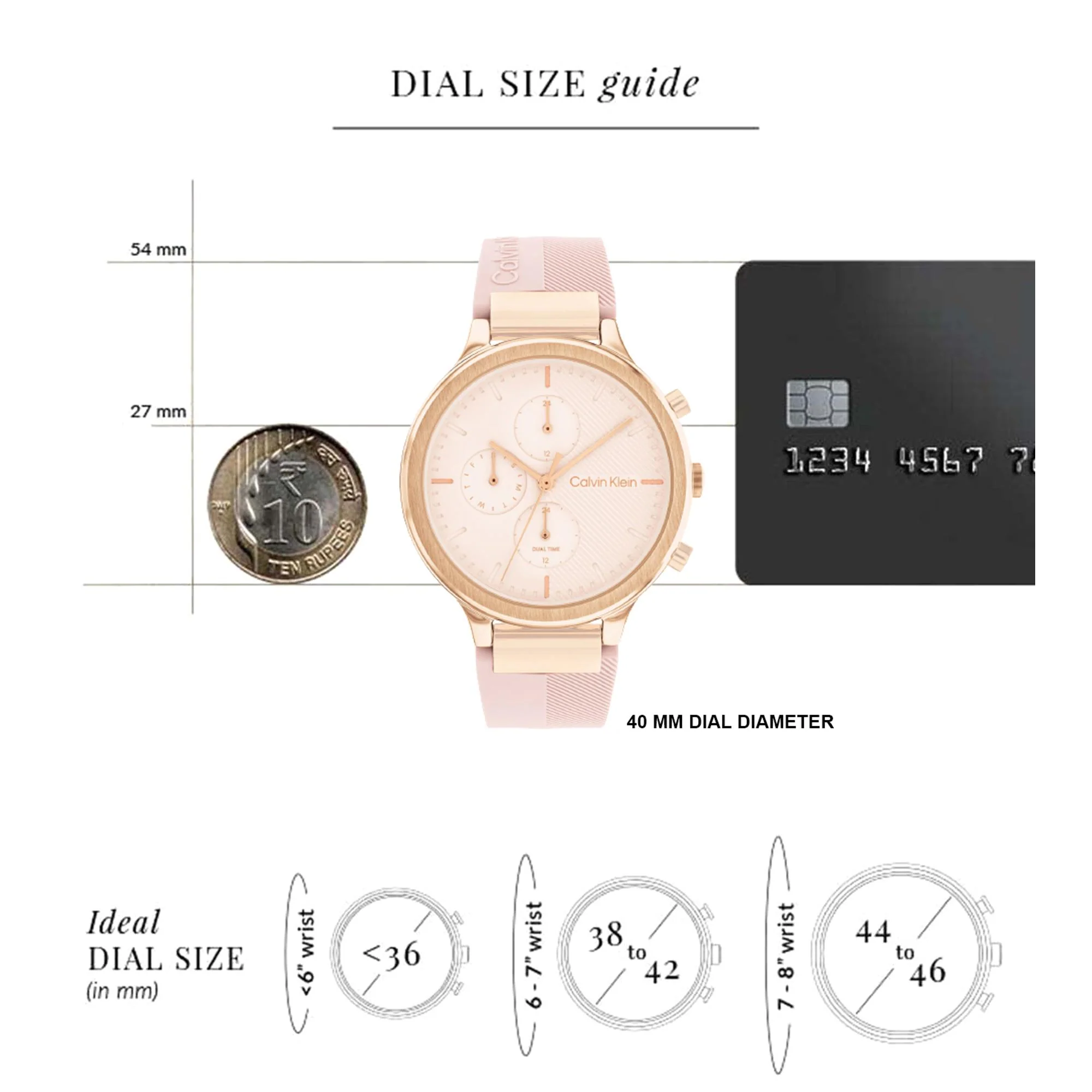 Energize Women Quartz Pink Dial Chronograph Silicone Watch 25200243 - Image 6