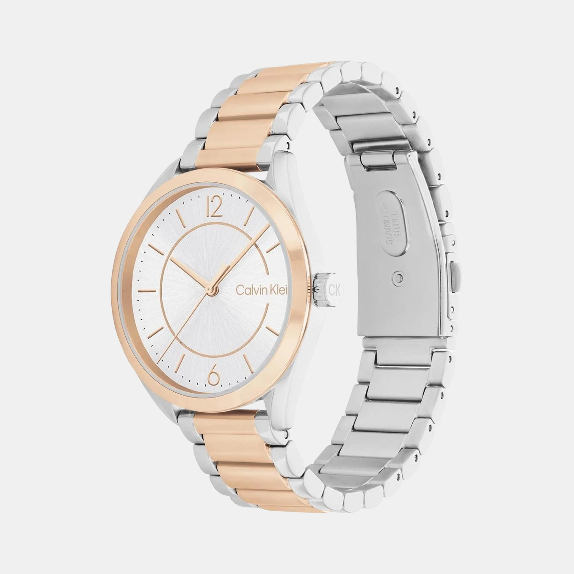 Enticing Women Quartz Silver Dial Analog Stainless Steel Watch 25200317 - Image 2