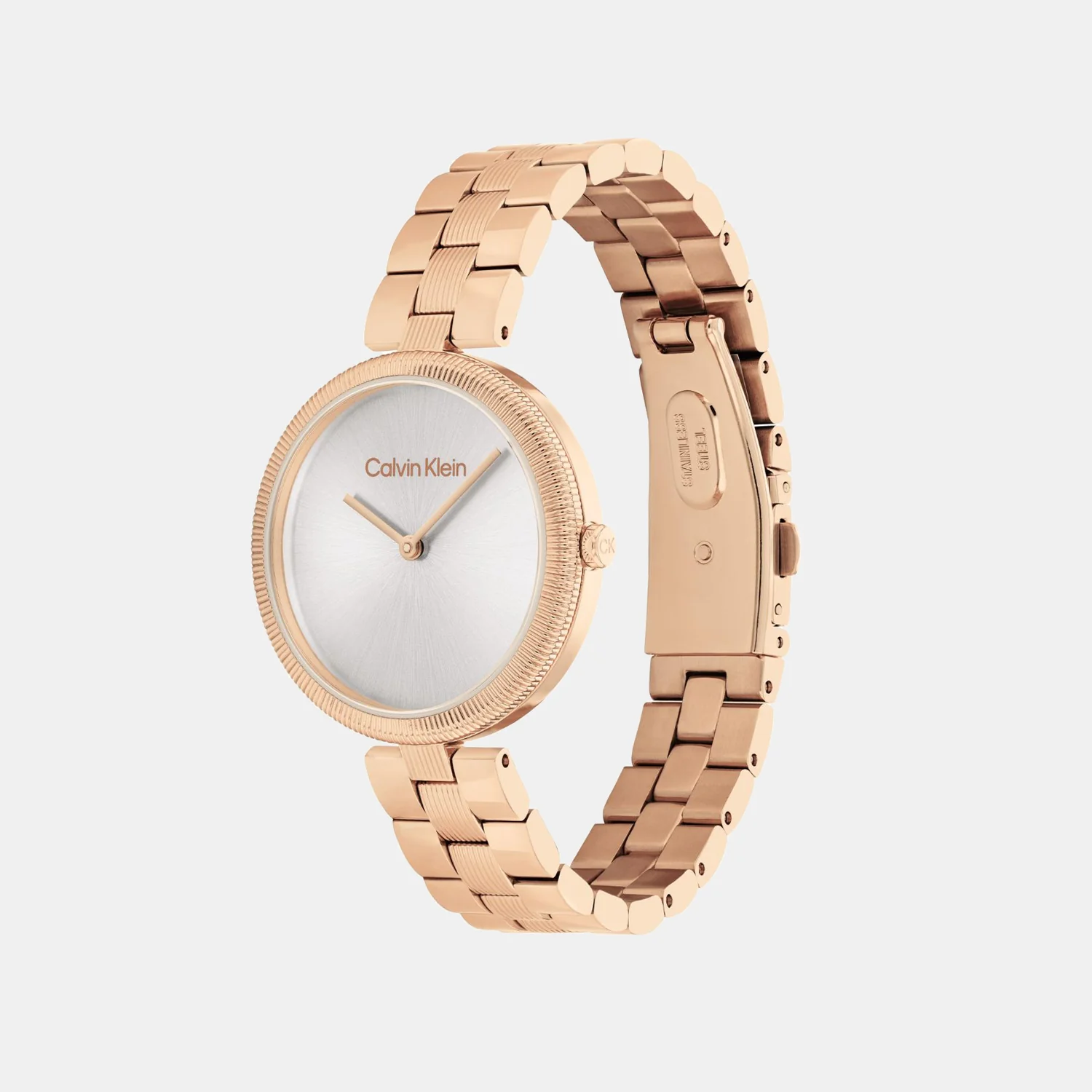 Gleam Women Quartz Grey Dial Analog Stainless Steel Watch 25100013 - Image 2