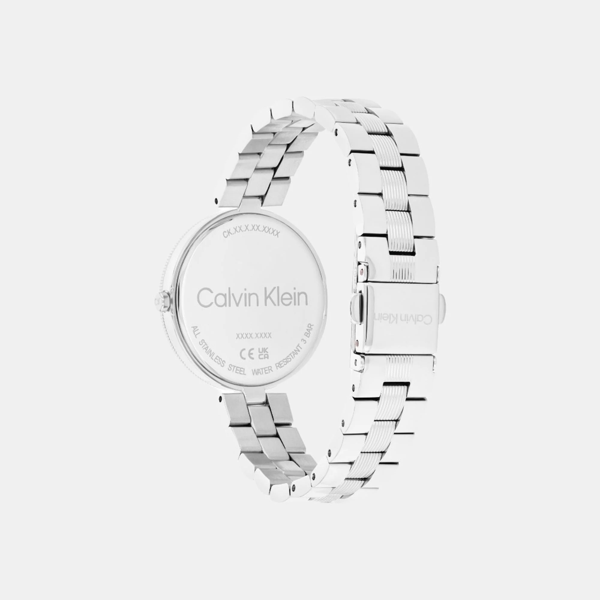 Gleam Women Quartz Light Blush Dial Analog Stainless Steel Watch 25100015 - Image 3
