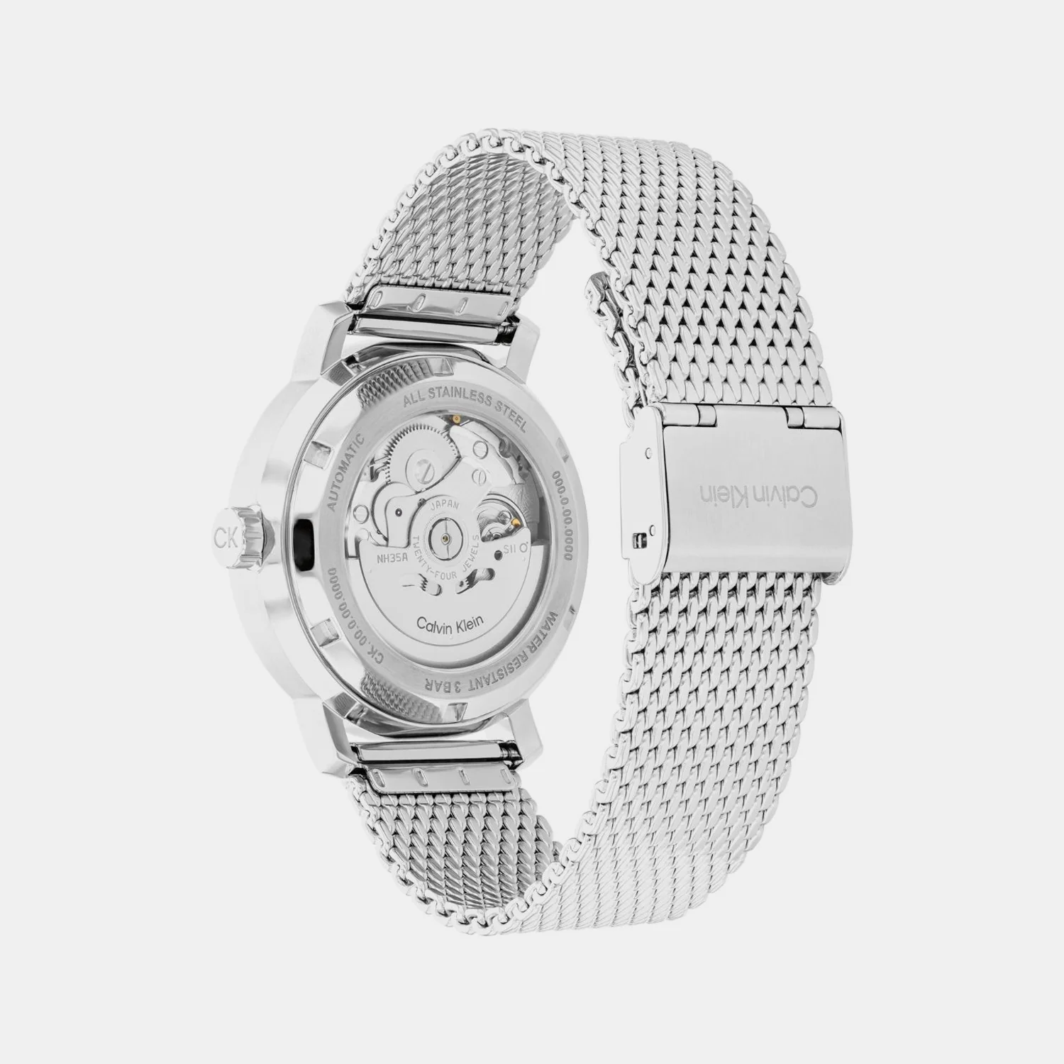 Iconic Men Automatic Grey Dial Analog Stainless Steel Watch 25300004 - Image 3