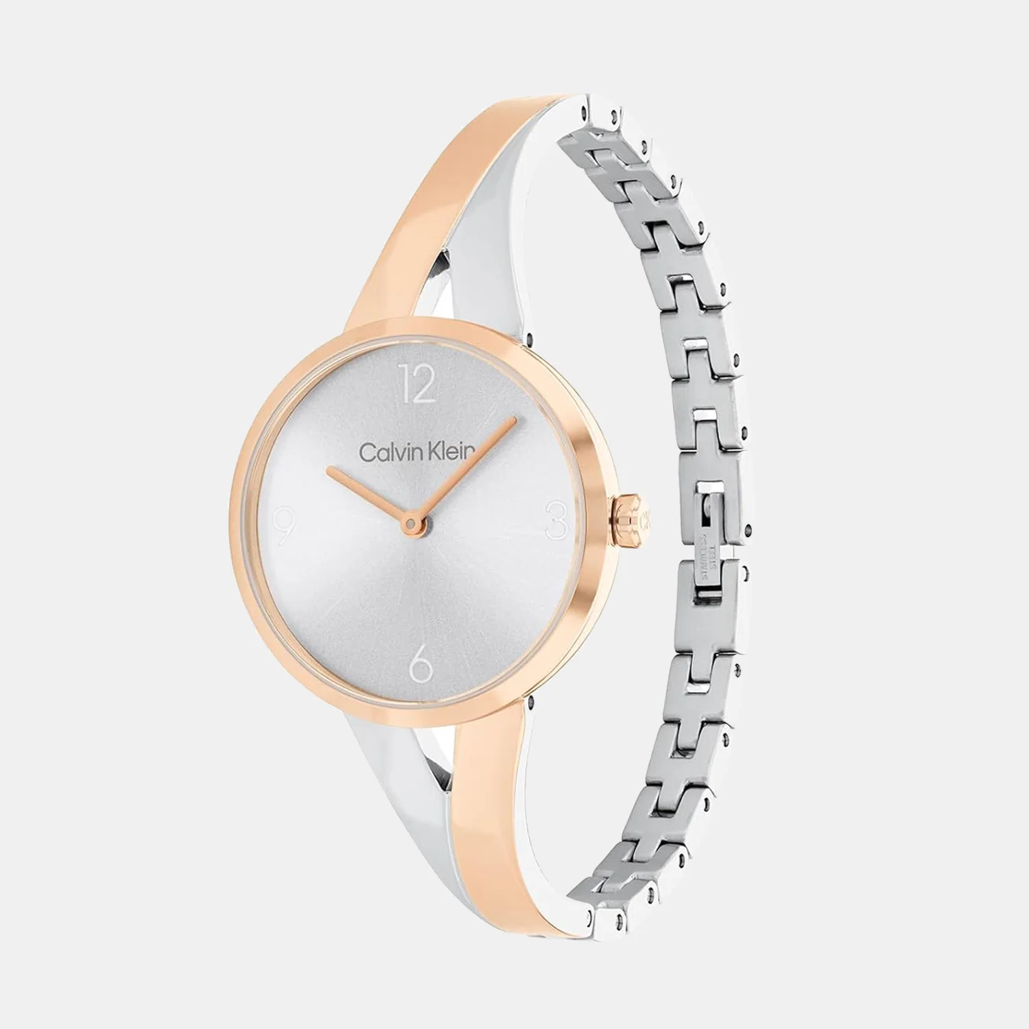 Joyful Women Quartz Silver Dial Analog Stainless Steel Watch 25100028 - Image 2