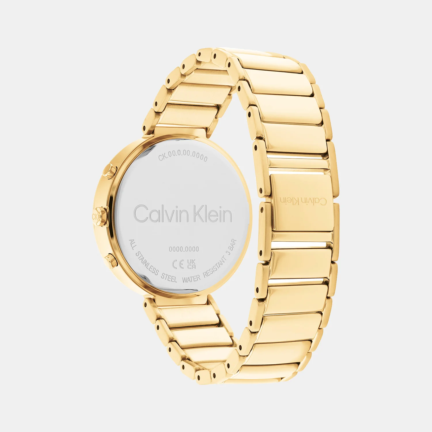 Minimalistic T-Bar Women Quartz White Dial Chronograph Stainless Steel Watch 25200284 - Image 3