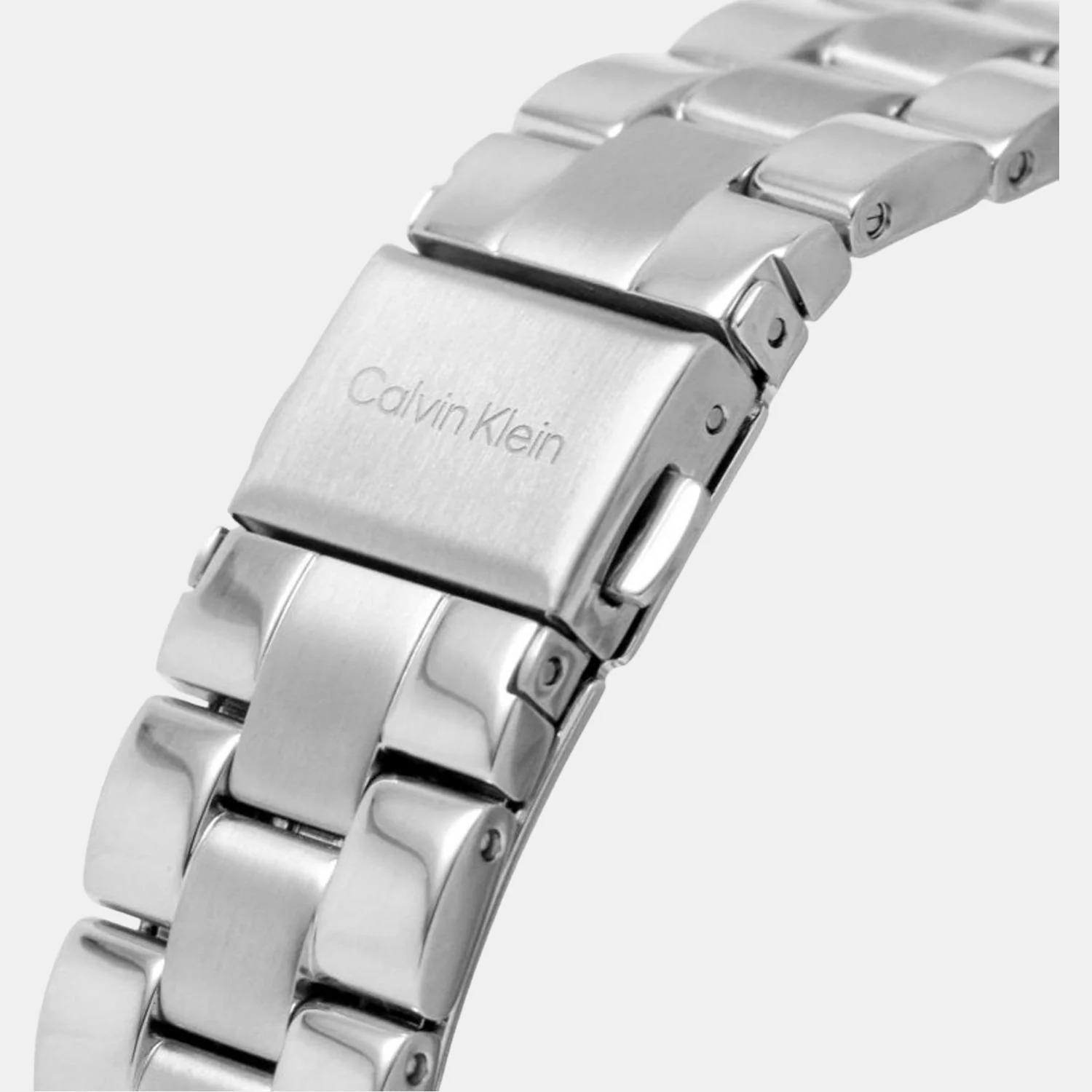 Minimalistic Women Quartz Pink Dial Multi-Function Stainless Steel Watch 25200176 - Image 6