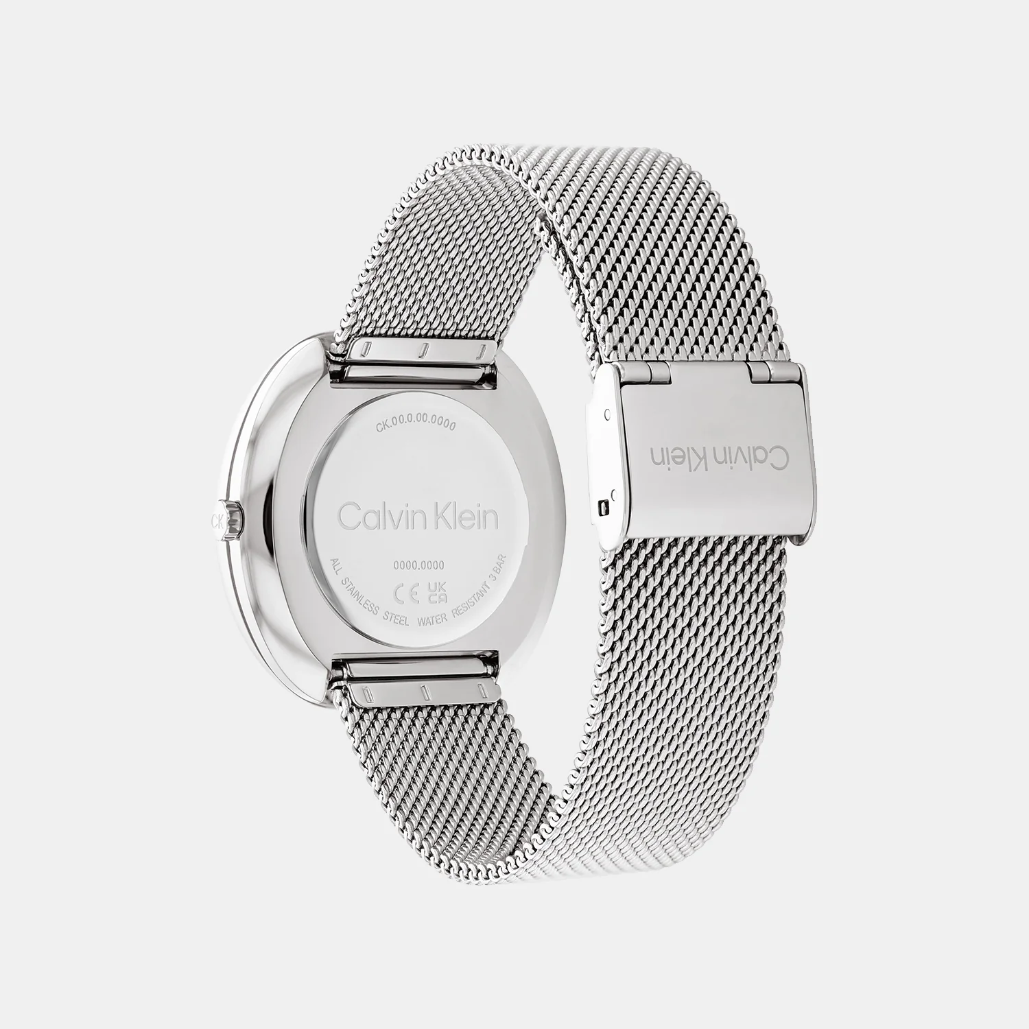 Sculpt Women Quartz White Dial Analog Mesh Watch 25200245 - Image 3