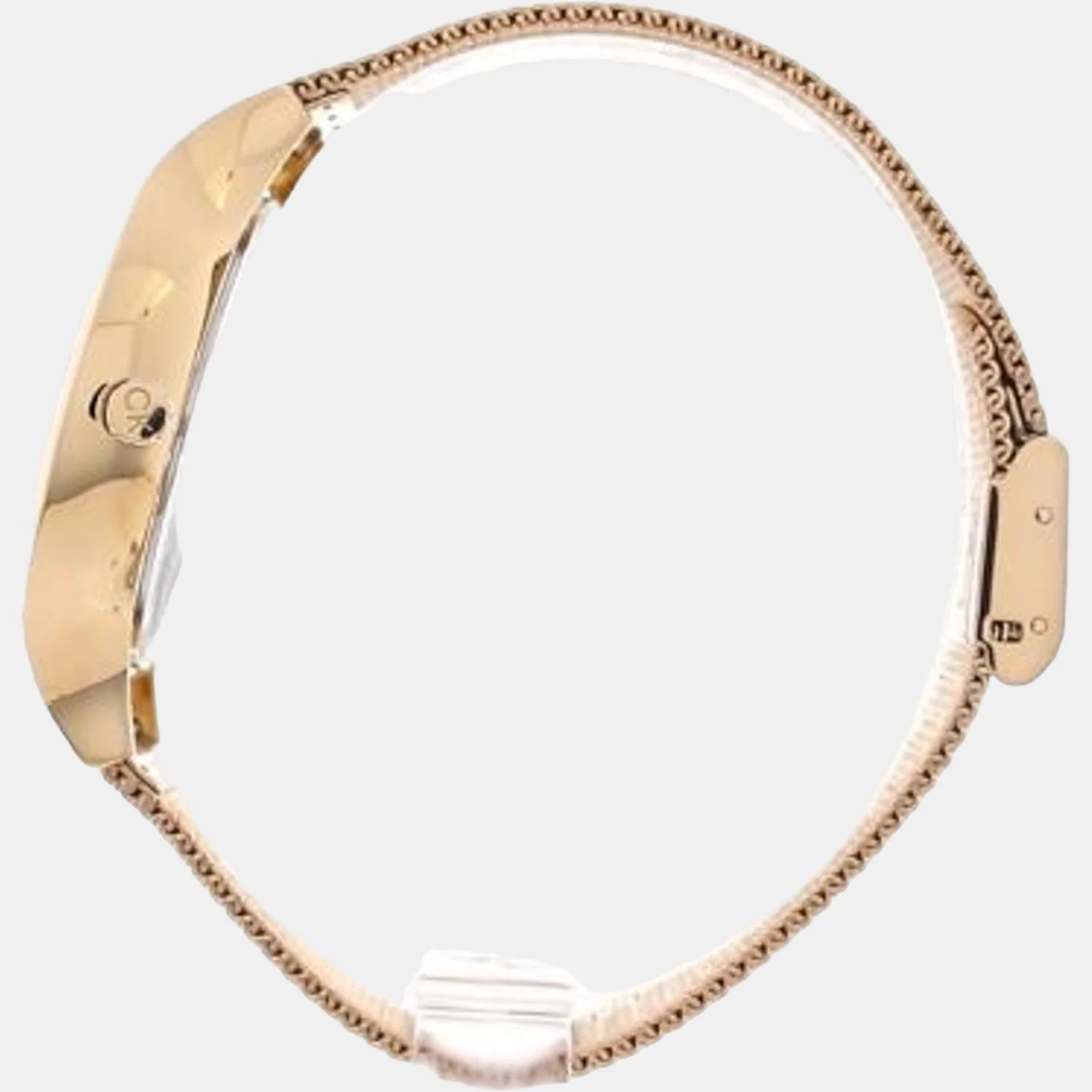 Timeless Women Quartz Rose Gold Dial Chronograph Stainless Steel Watch 25200102 - Image 9