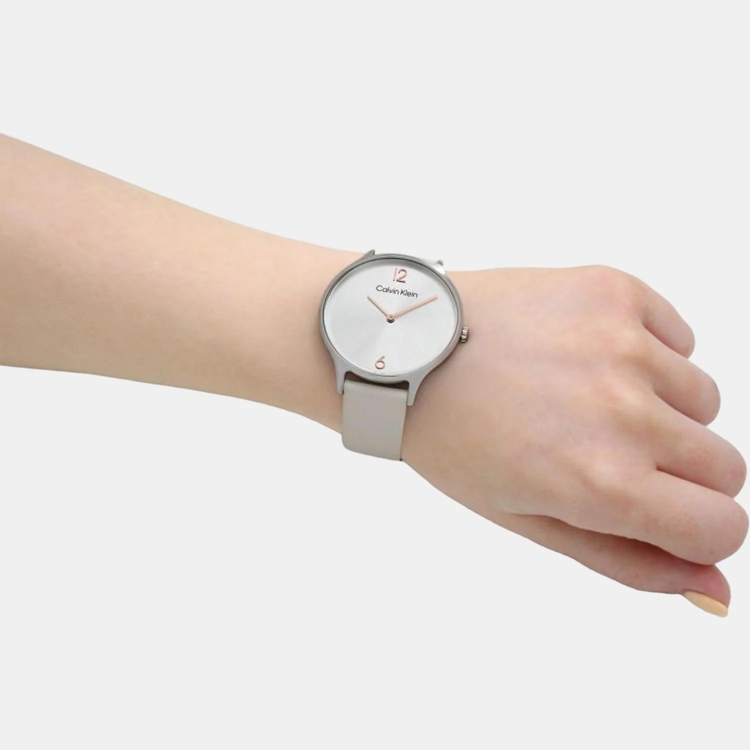 Timeless Women Quartz Silver Dial Analog Leather Watch 25200010 - Image 4