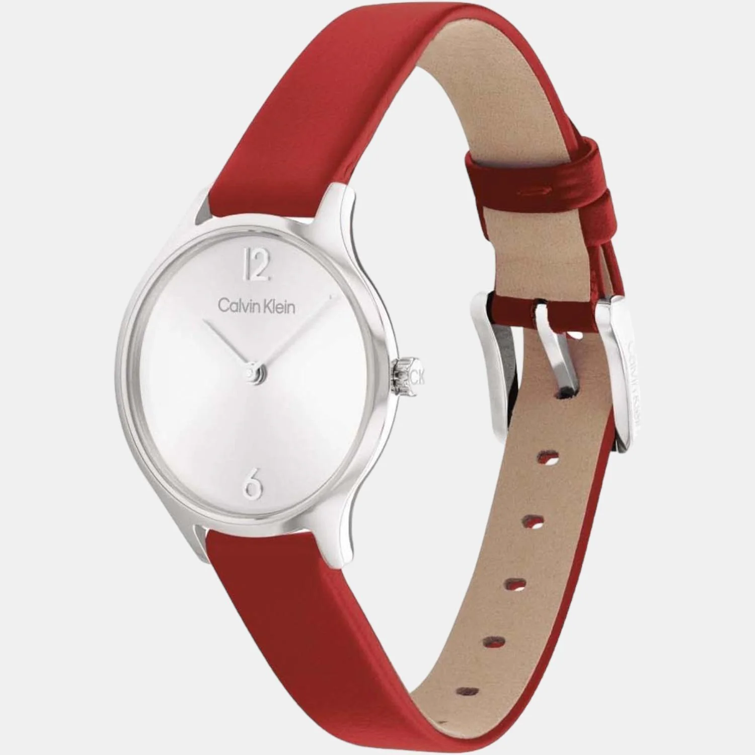 Timeless Women Quartz Silver Dial Analog Leather Watch 25200061 - Image 3