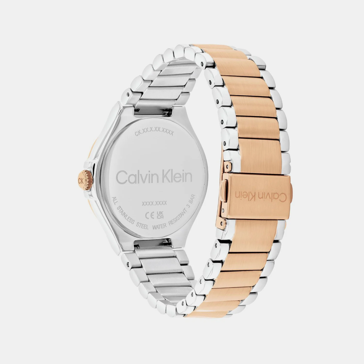 Vibrancy Women Quartz White Dial Multi-Function Stainless Steel Watch 25100052 - Image 3