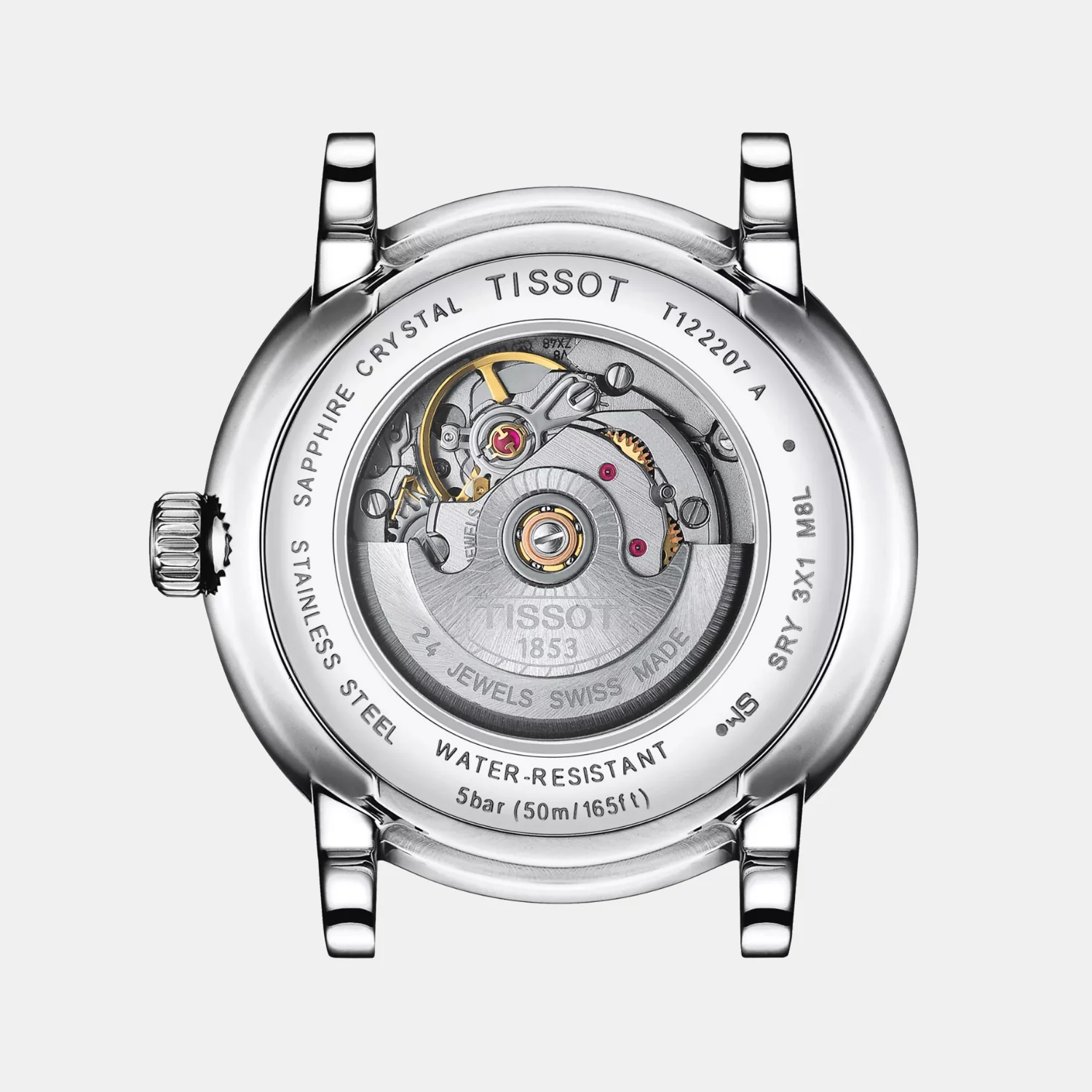 Carson Women Automatic Silver Dial Analog Stainless Steel Watch T1222071103600 - Image 3