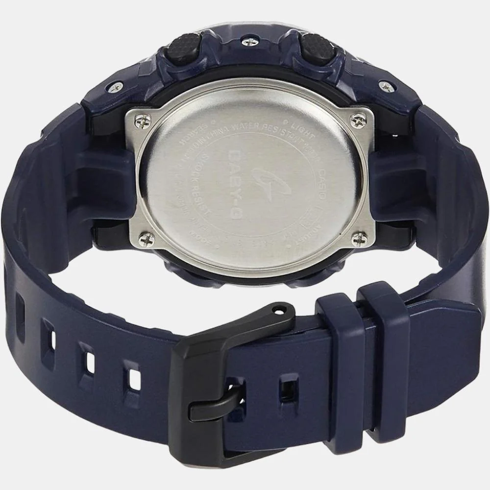 Baby-G Men Quartz Blue Dial Analog-Digital Resin Watch B205 - Image 2