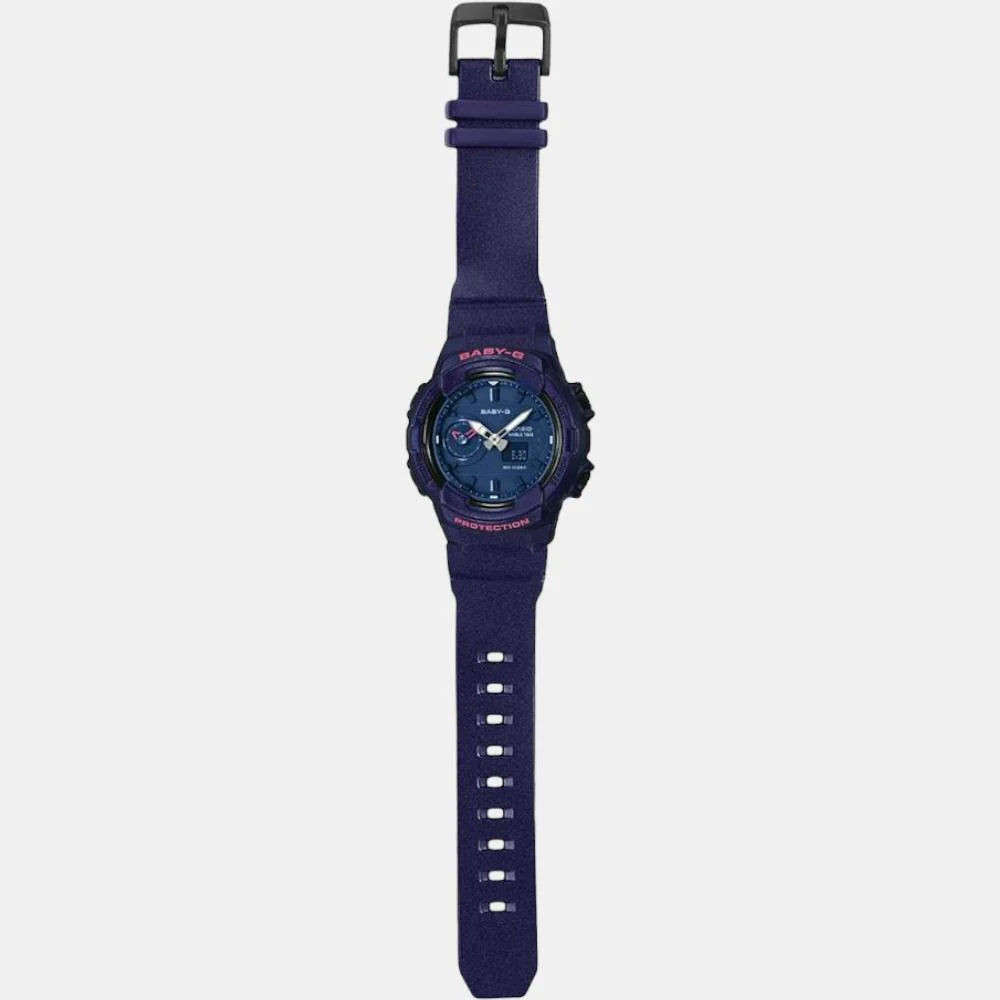 Baby-G Men Quartz Blue Dial Analog-Digital Resin Watch B205 - Image 5