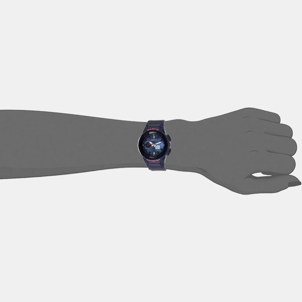 Baby-G Men Quartz Blue Dial Analog-Digital Resin Watch B205 - Image 6