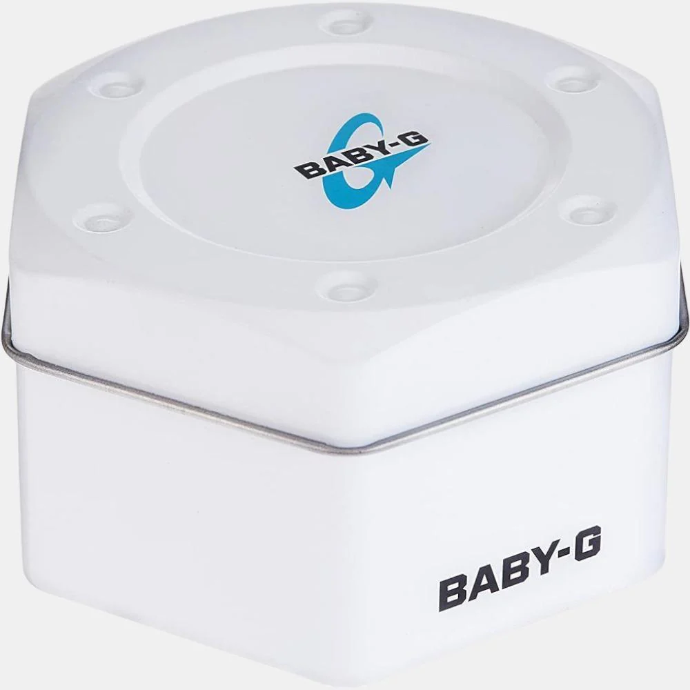 Baby-G Unisex Quartz White Dial Analog-Digital Resin Watch B173 - Image 5
