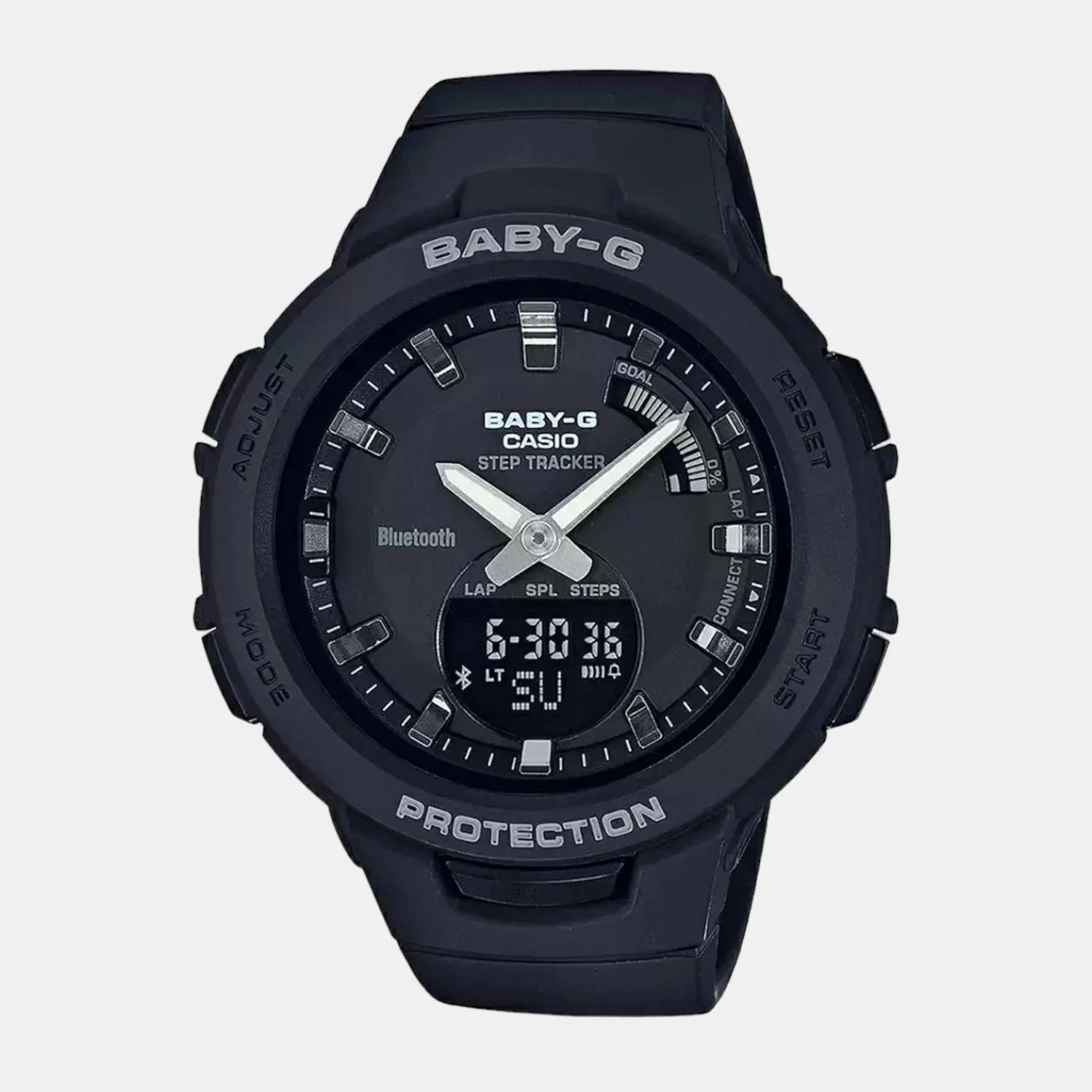 Baby-G Women Quartz Black Dial Analog-Digital Resin Watch BX145 - Image 2