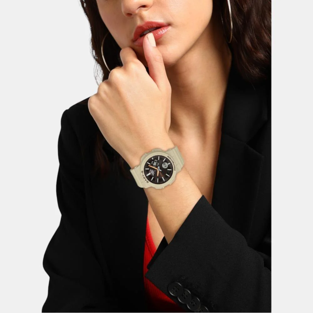 Baby-G Women Quartz Black Dial Analog-Digital Resin Watch BX155 - Image 2