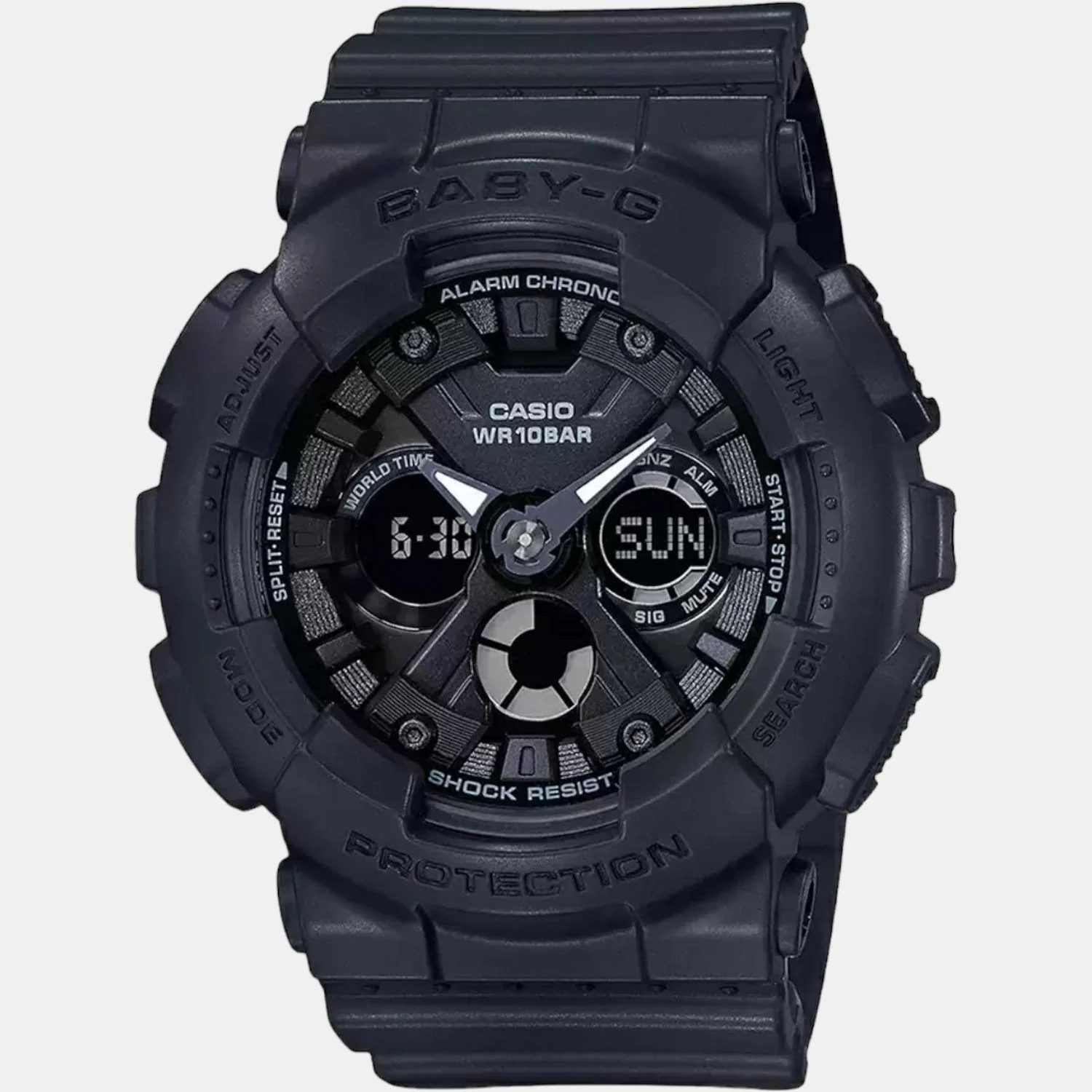 Baby-G Women Quartz Black Dial Analog-Digital Resin Watch BX166 - Image 3