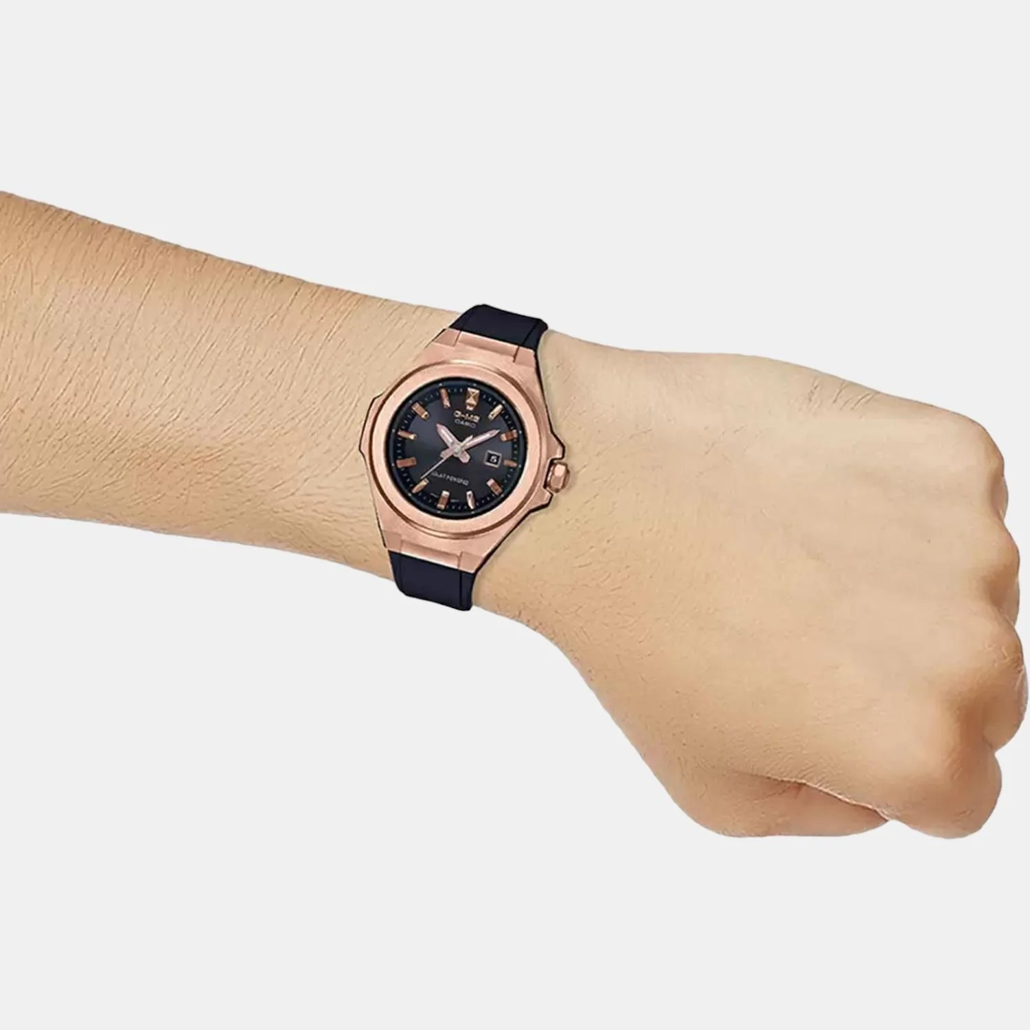 Baby-G Women Quartz Rose Gold Dial Analog Watch BX182 - Image 7