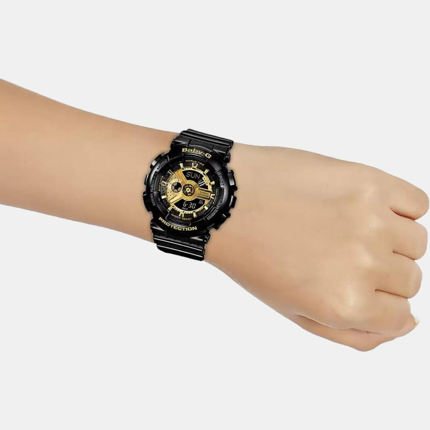Baby-G Women Quartz Gold Dial Analog-Digital Resin Watch BX015 - Image 7