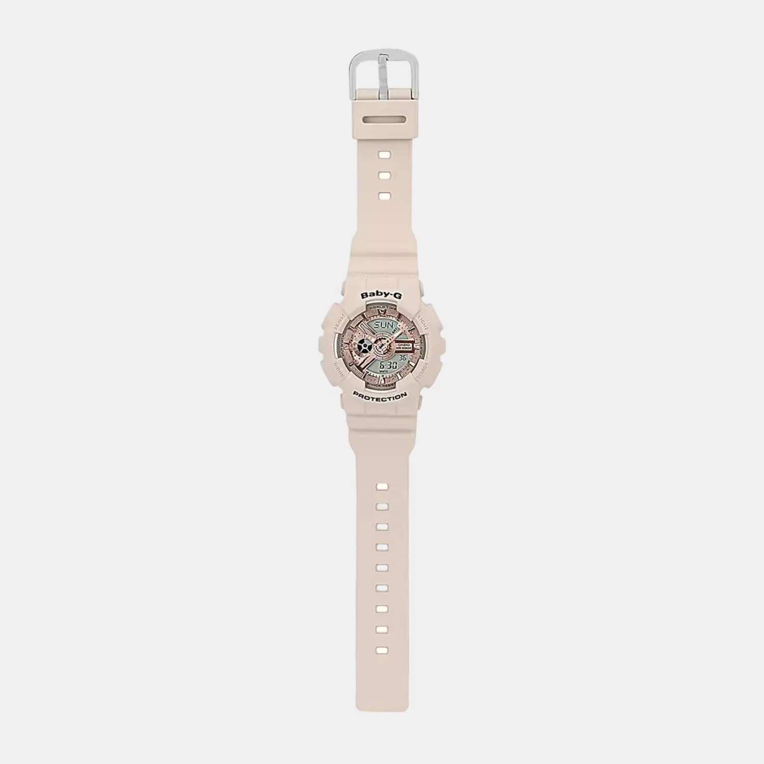 Baby-G Women Quartz Gold Dial Analog-Digital Resin Watch BX123 - Image 6