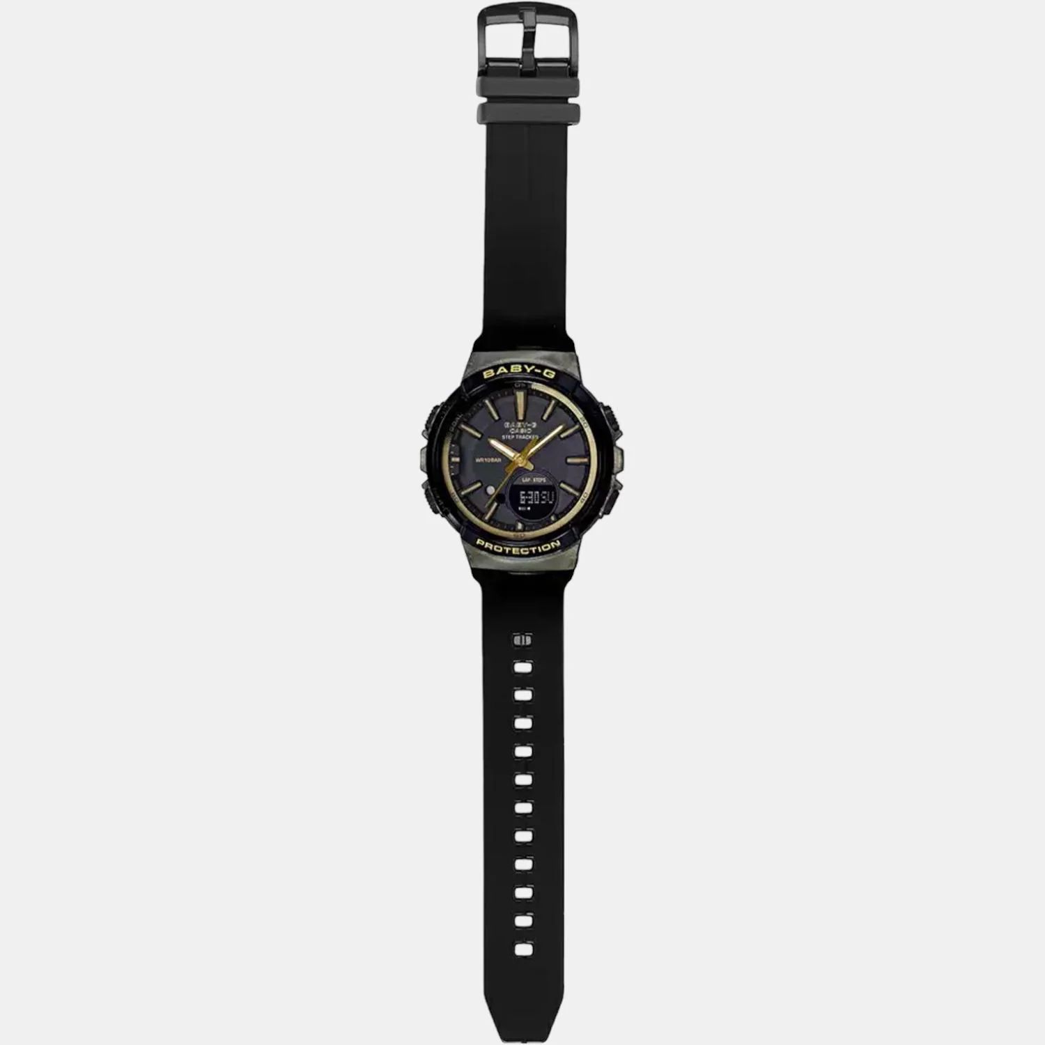 Baby-G Women Quartz Grey Dial Analog-Digital Resin Watch B211 - Image 4
