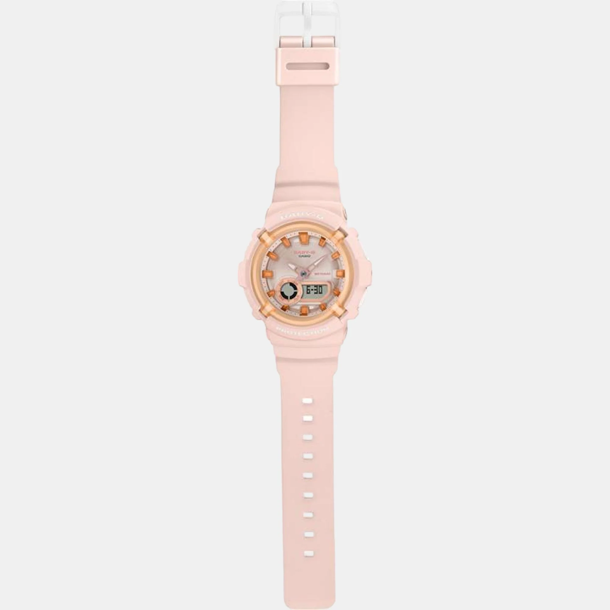 Baby-G Women Quartz Pink Dial Analog-Digital Resin Watch B230 - Image 5