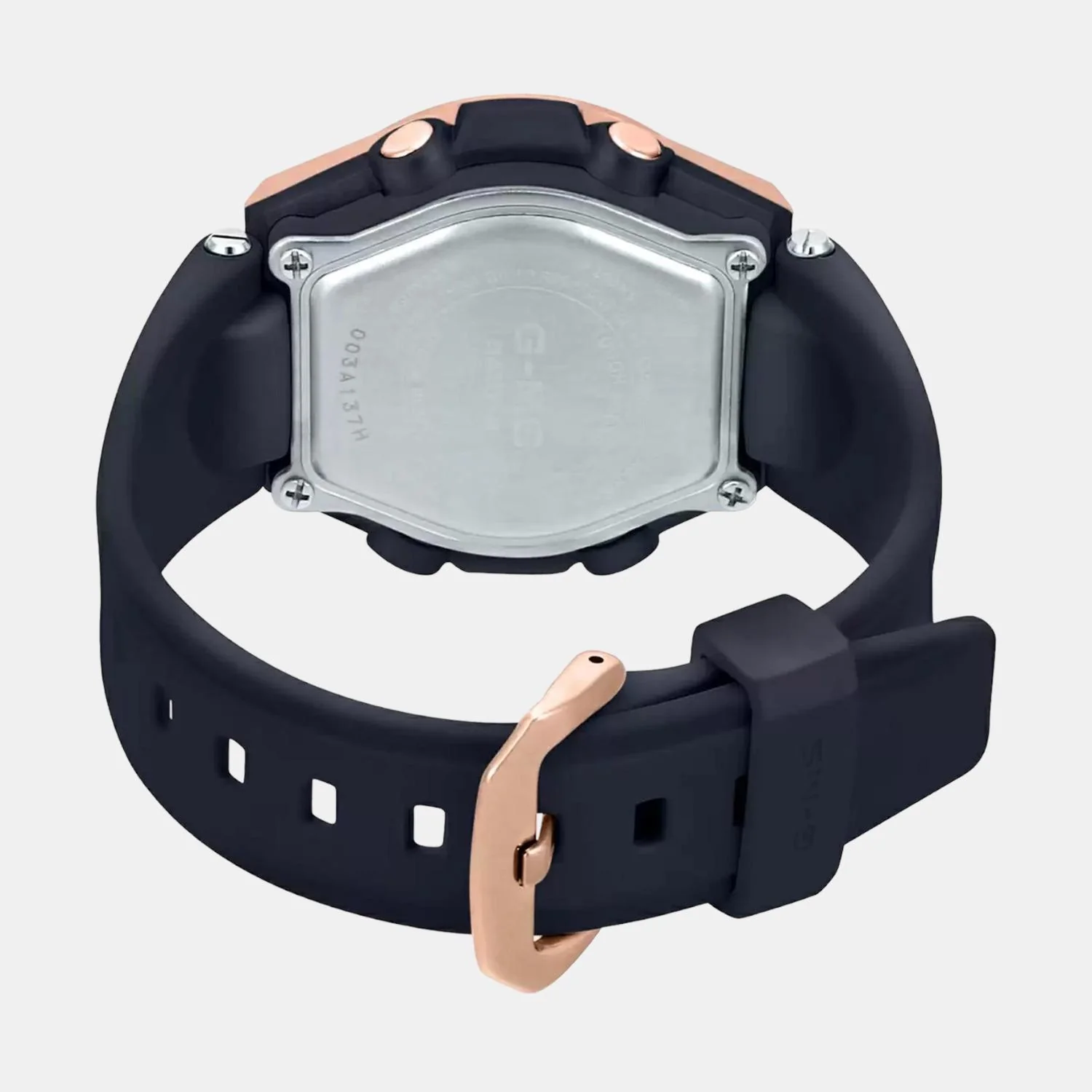 Baby-G Women Quartz Rose Gold Dial Analog-Digital Resin Watch BX130 - Image 5