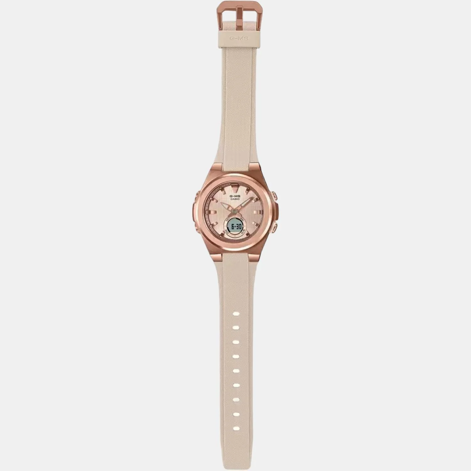 Baby-G Women Quartz Rose Gold Dial Analog-Digital Resin Watch BX194 - Image 6