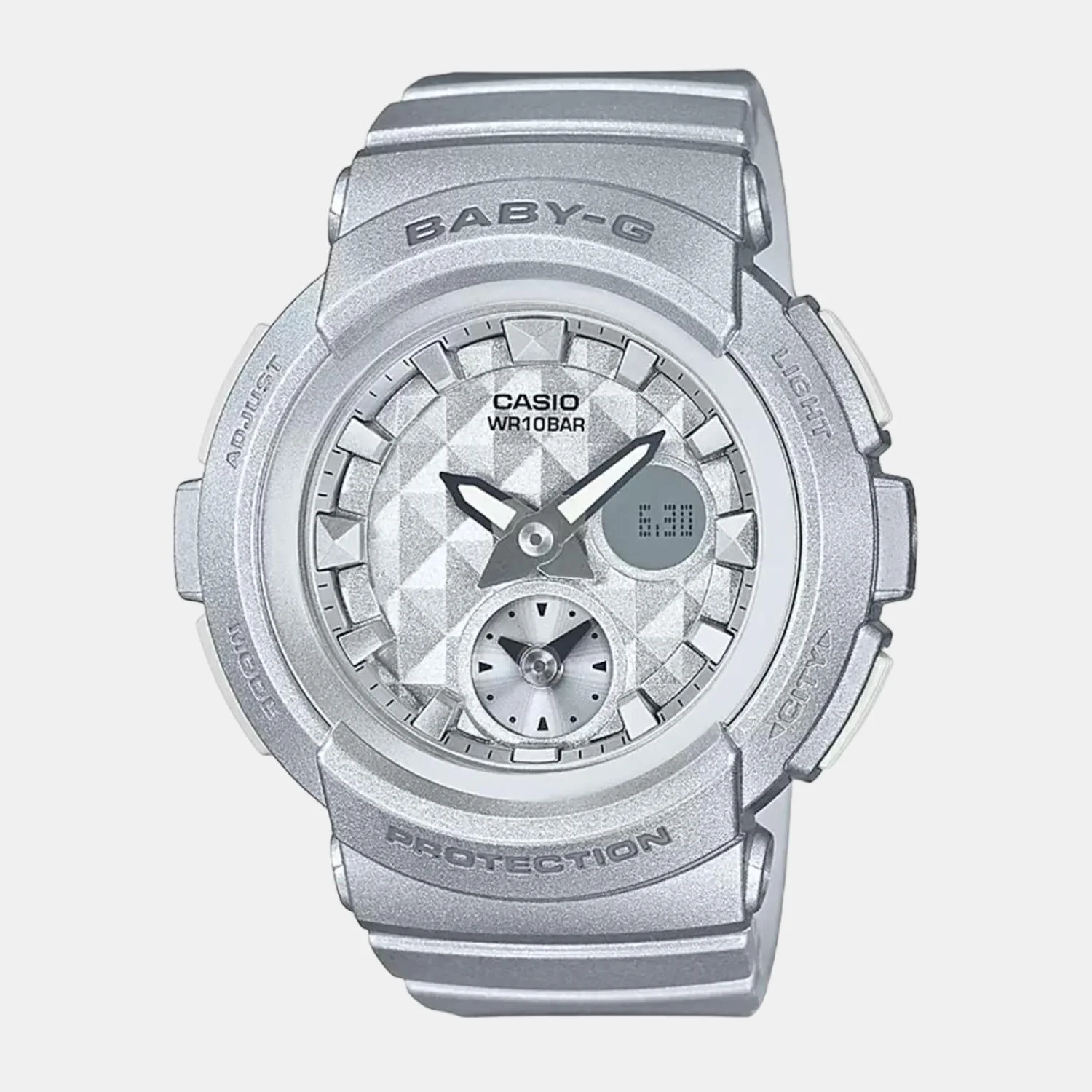 Baby-G Women Quartz Silver Dial Analog-Digital Resin Watch BX077 - Image 2