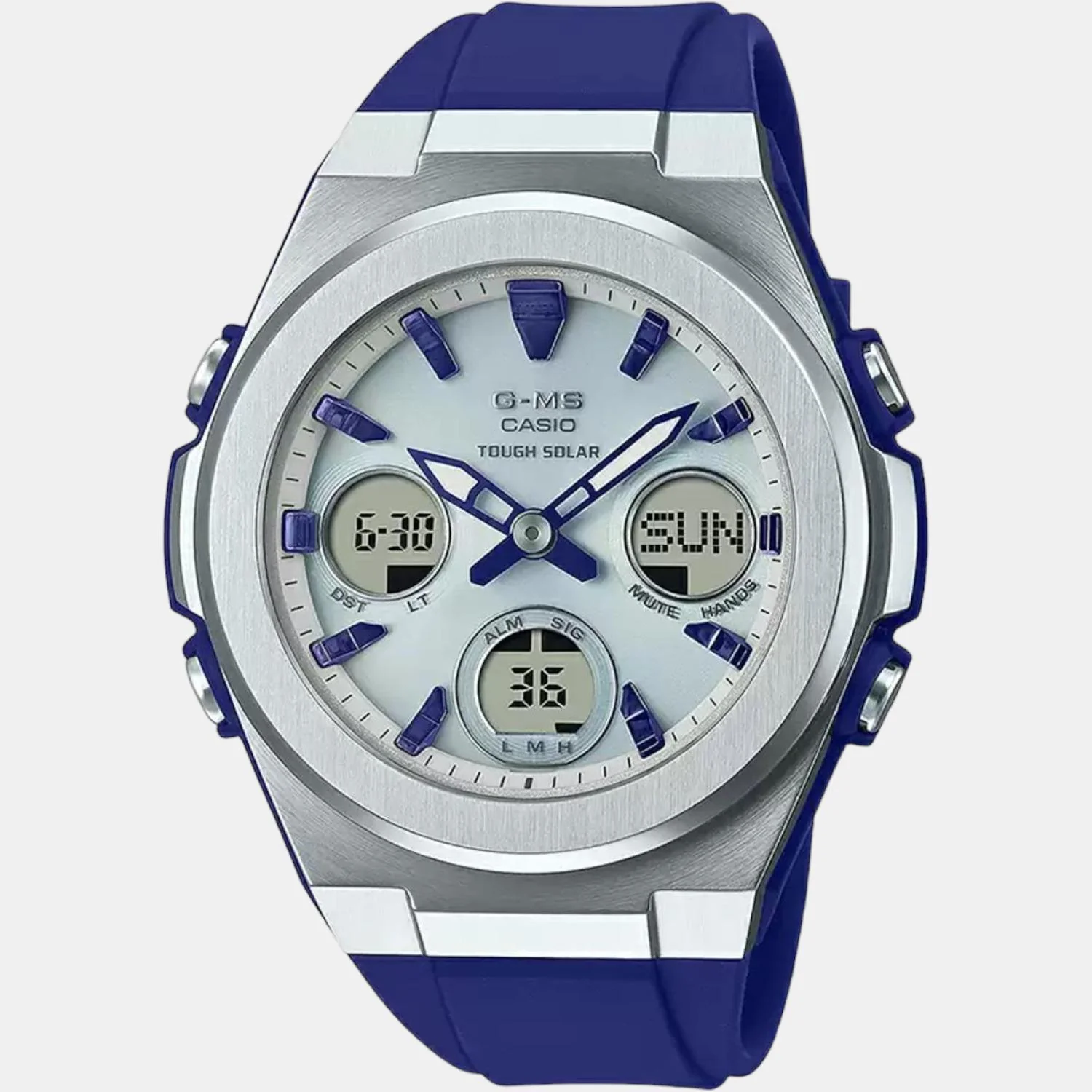 Baby-G Women Quartz Silver Dial Analog-Digital Resin Watch BX184 - Image 2